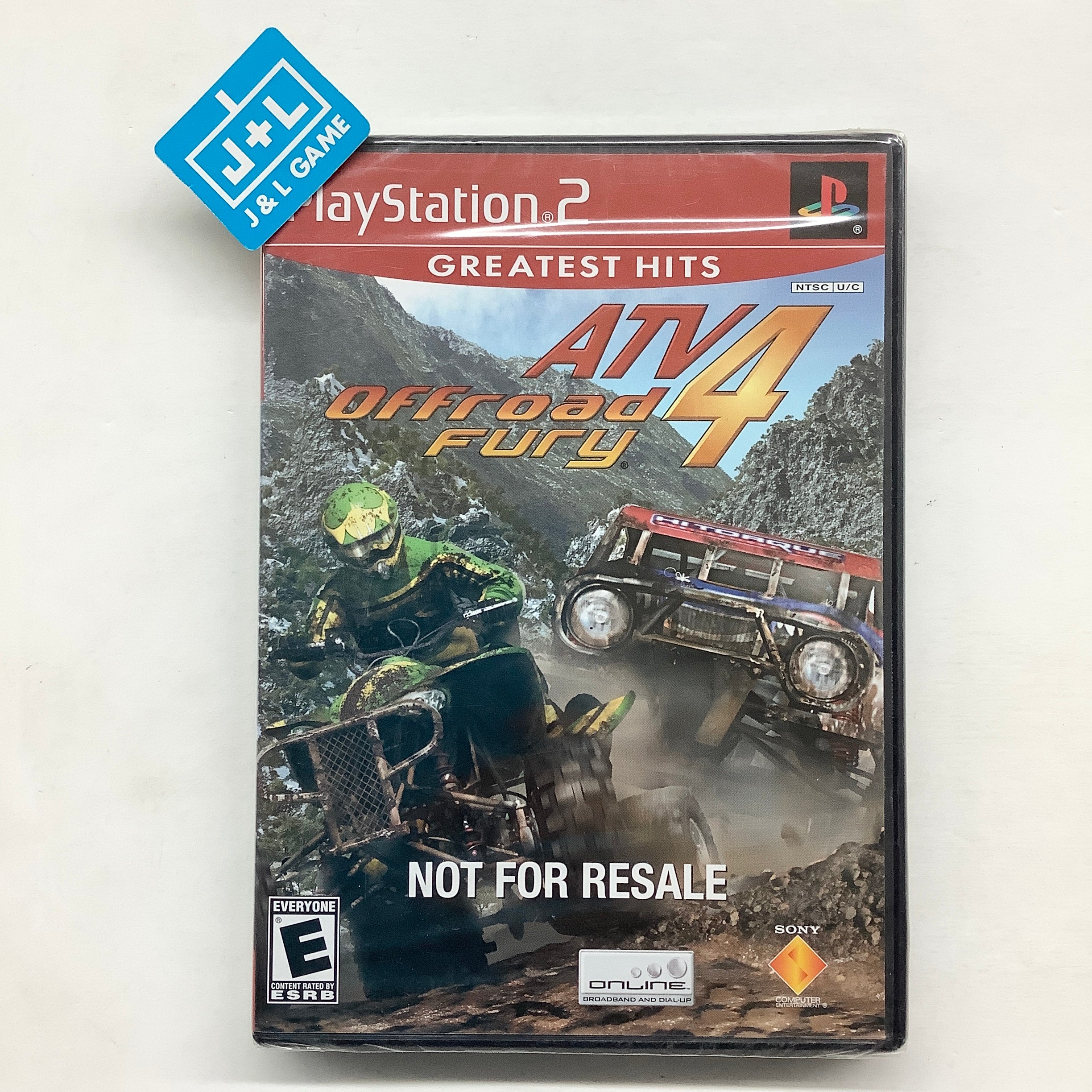 ATV Offroad Fury 4 (Greatest Hits) - (PS2) PlayStation 2 Video Games SCEA   