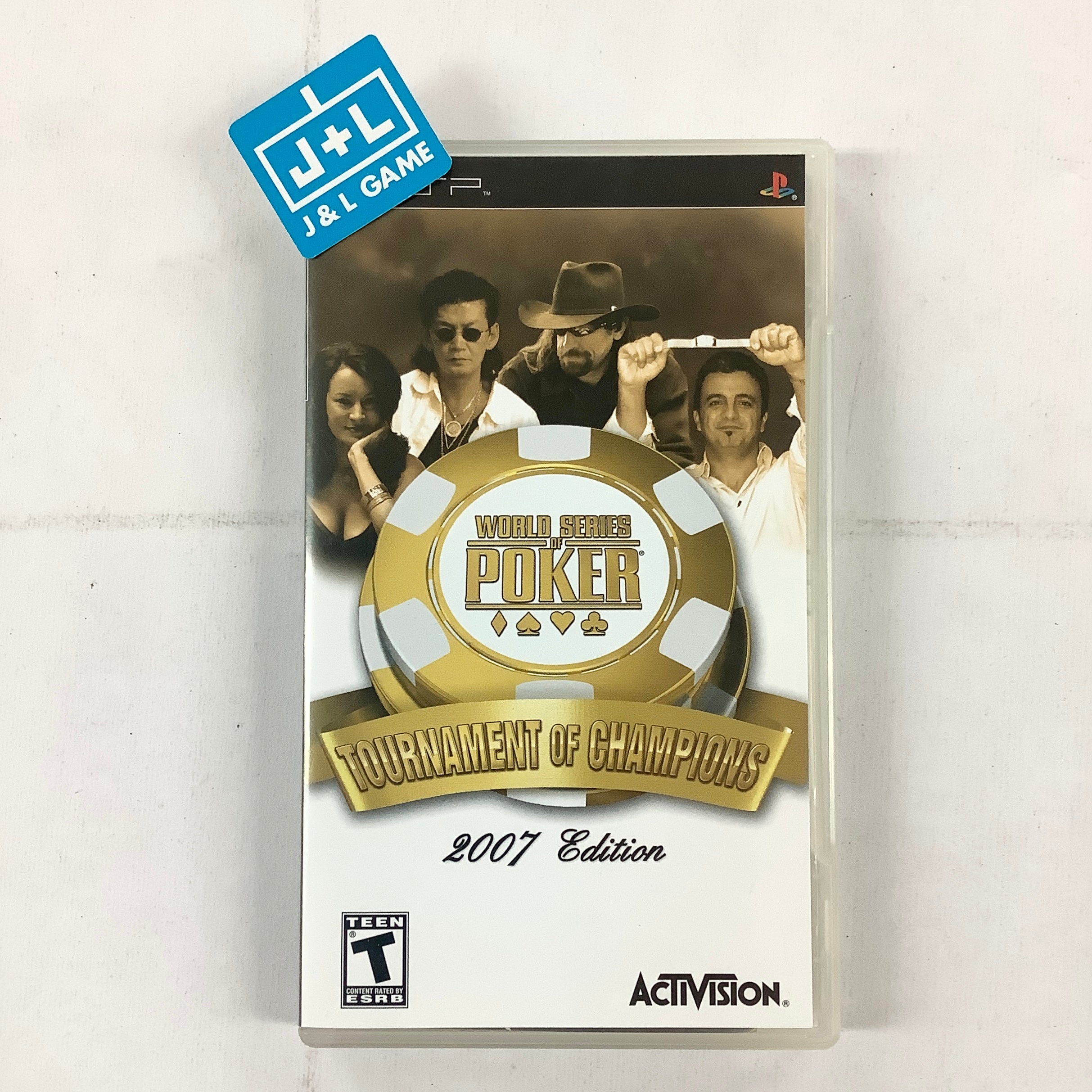 World Series of Poker: Tournament of Champions - Sony PSP [Pre-Owned] Video Games Activision   