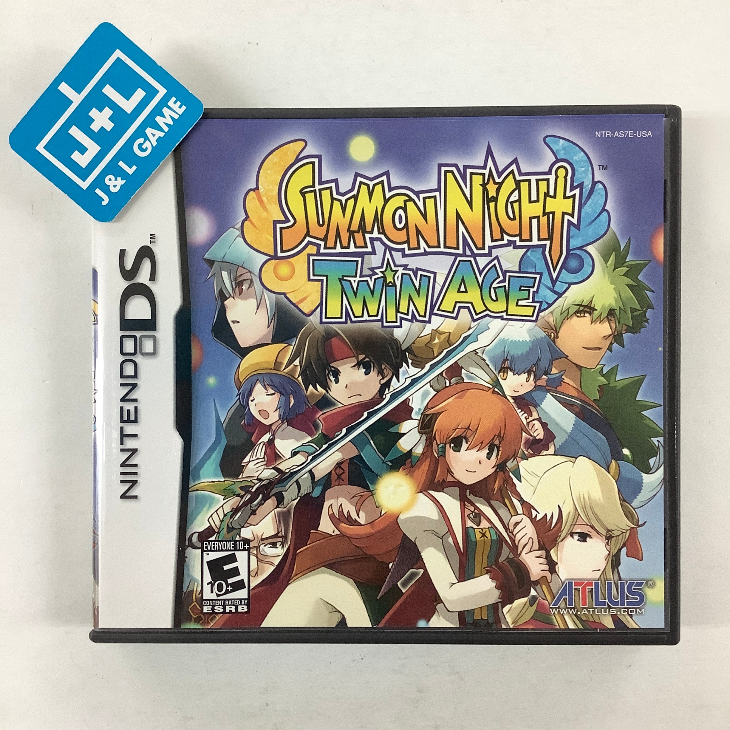 Summon Night Twin Age - (NDS) Nintendo DS [Pre-Owned] Video Games Banpresto   