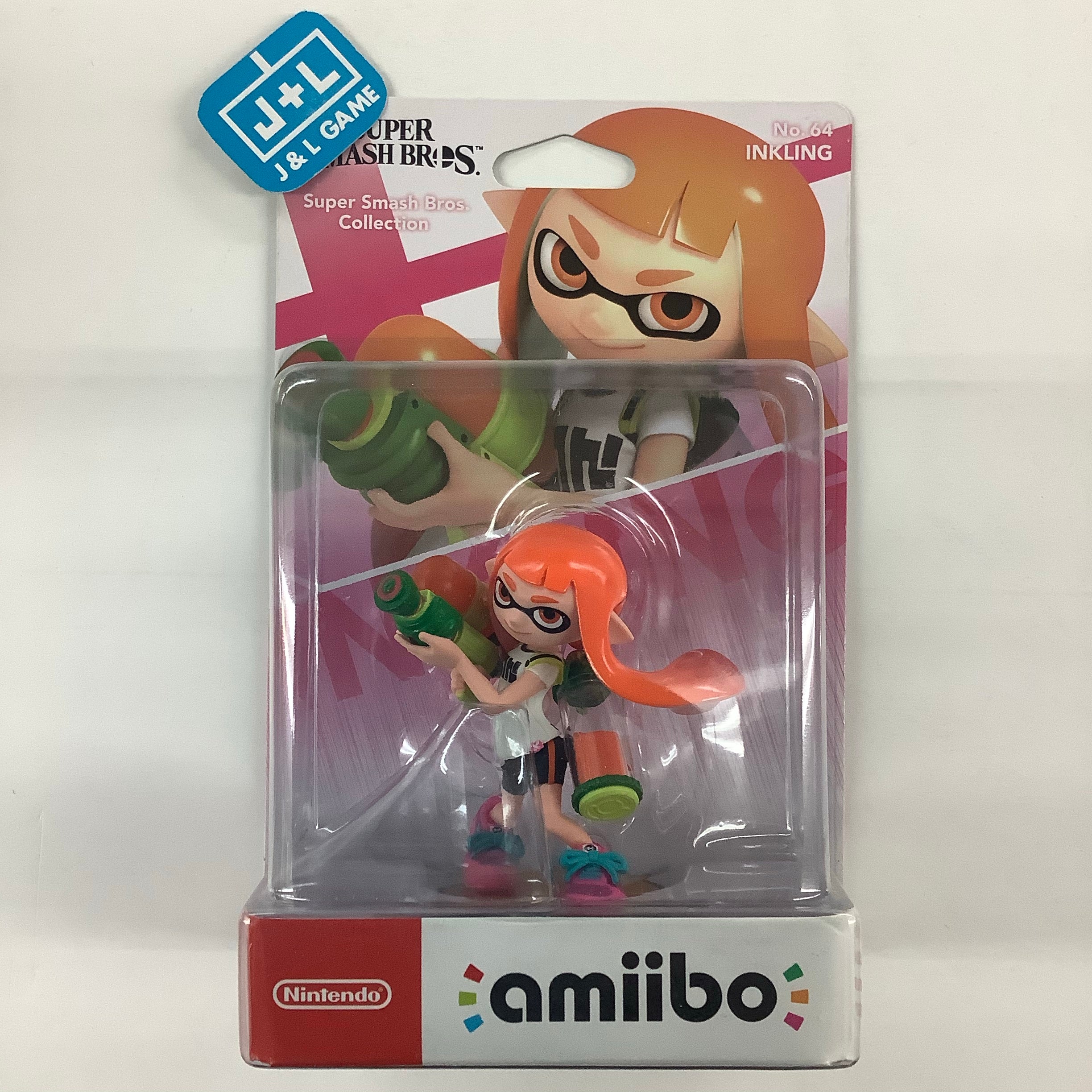 Inkling Girl (Super Smash Bros. series) - Nintendo Switch Amiibo (European Import) Amiibo Nintendo   