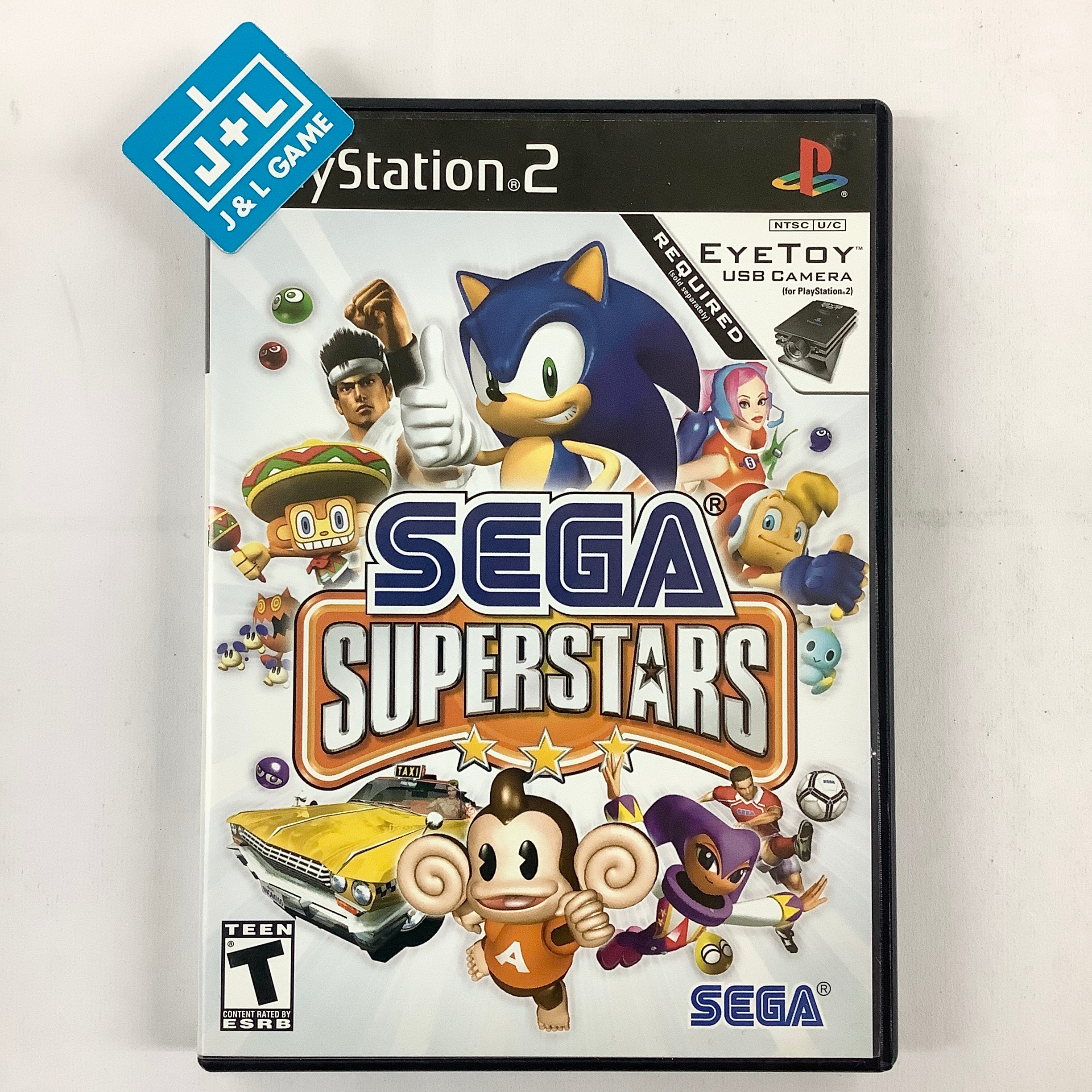 Sega SuperStars - (PS2) PlayStation 2 [Pre-Owned] Video Games Sega   