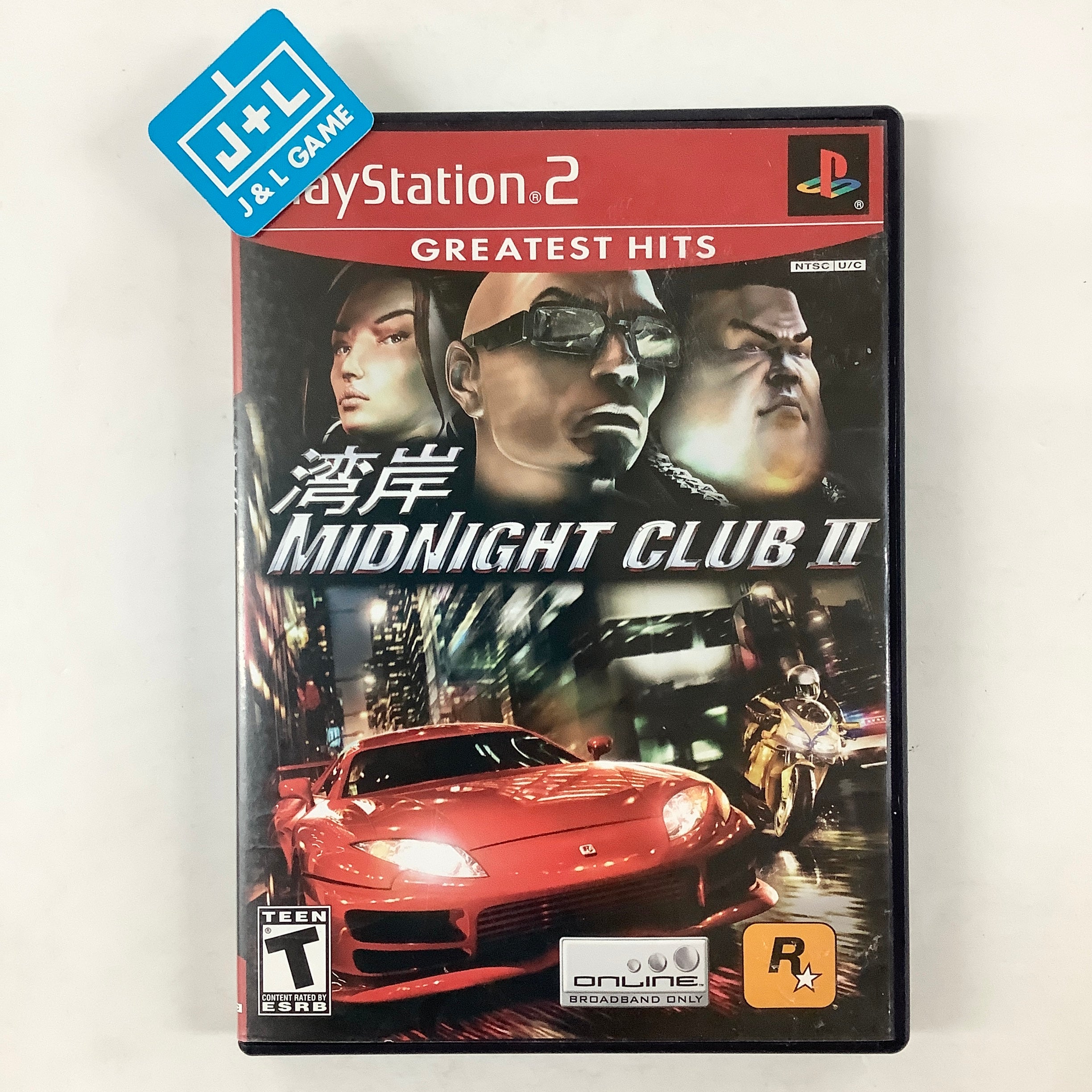 Midnight Club II (Greatest Hits) - (PS2) PlayStation 2 [Pre-Owned] Video Games Rockstar Games   