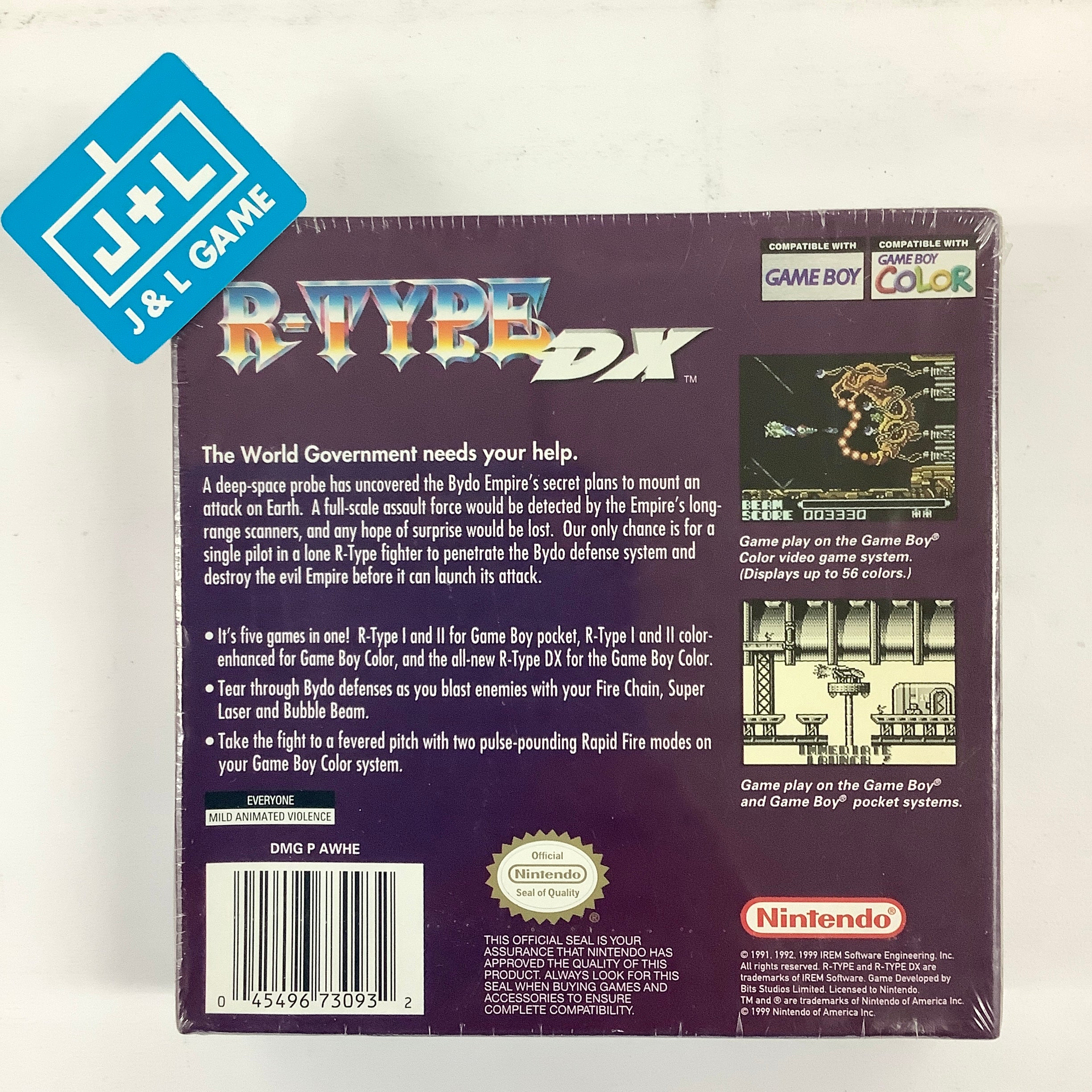 R-Type DX - (GBC) Game Boy Color Video Games Nintendo   