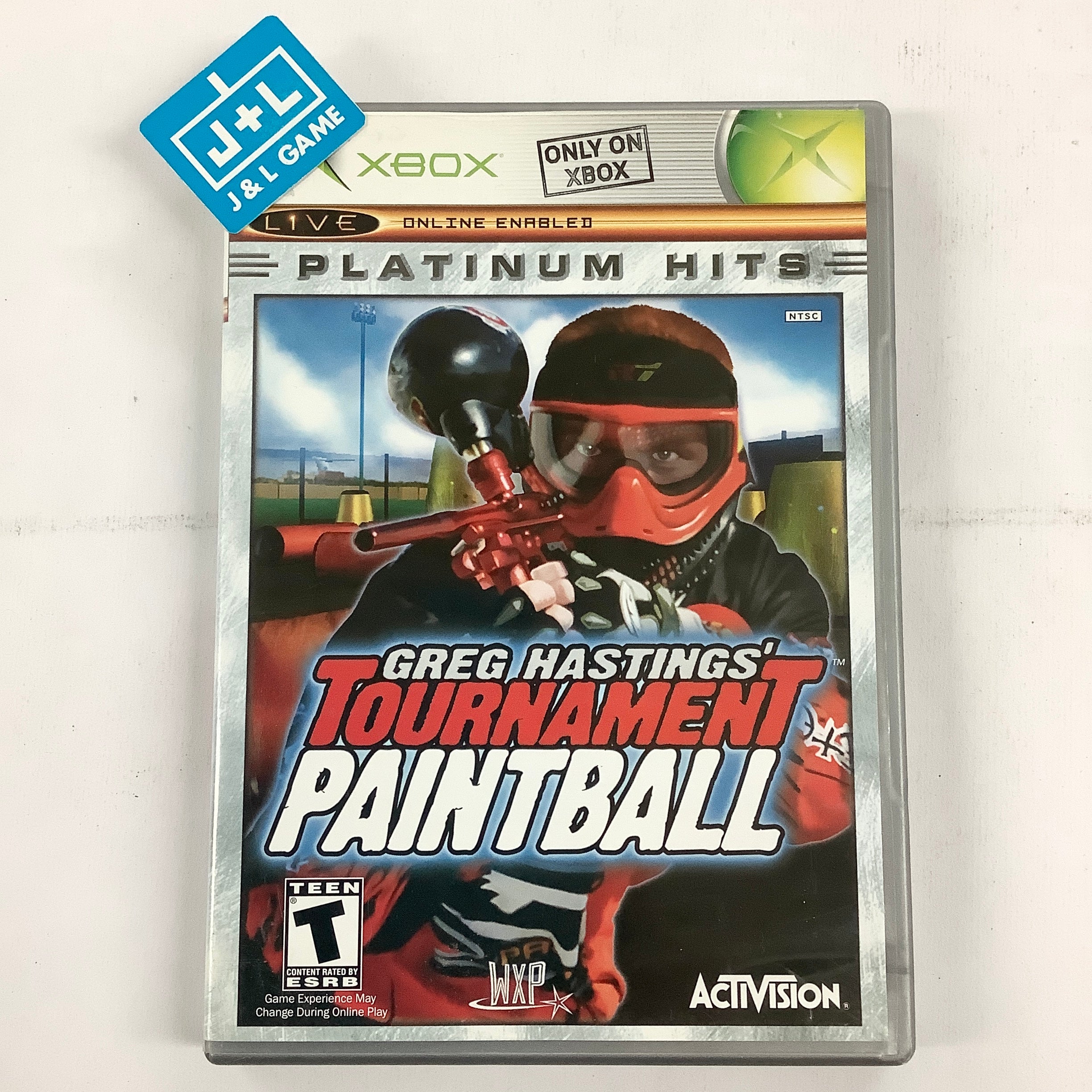 Greg Hastings' Tournament Paintball (Platinum Hits) - (XB) Xbox [Pre-Owned] Video Games Activision   