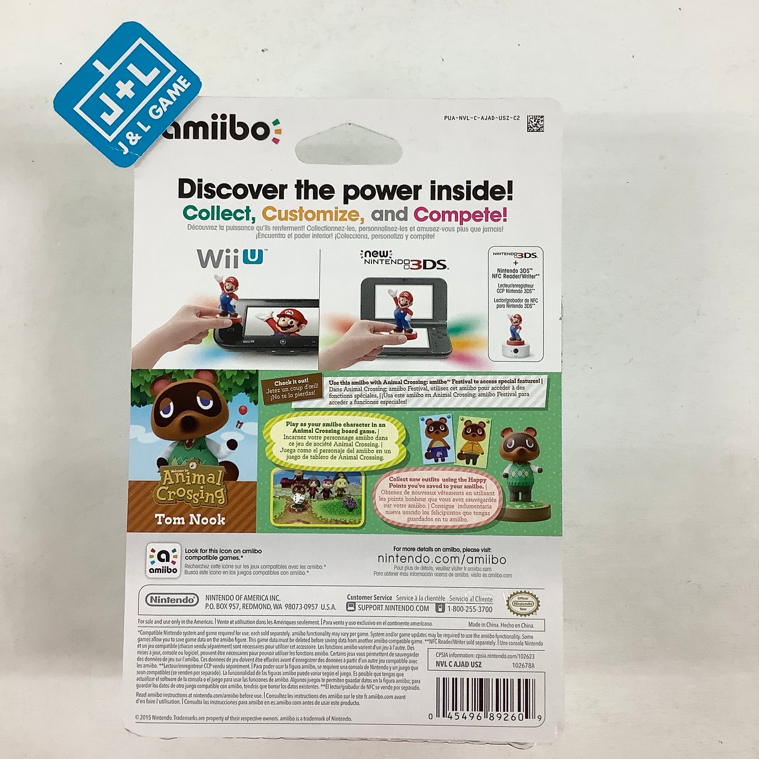 Tom Nook (Animal Crossing series) - Nintendo WiiU Amiibo Amiibo Nintendo   