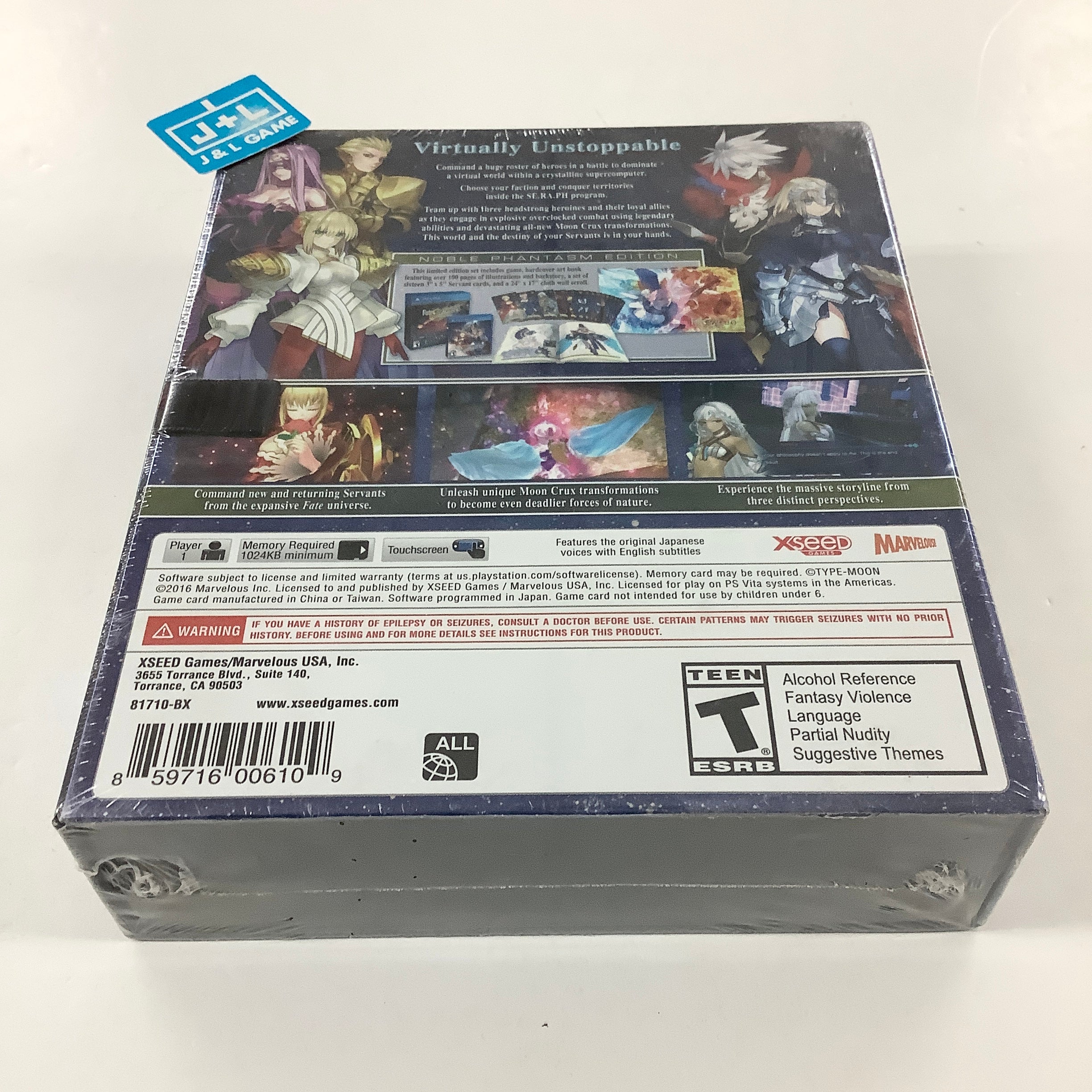 Fate/Extella: The Umbral Star (Noble Phantasm Edition) - (PSV) PlayStation Vita Video Games XSEED Games   