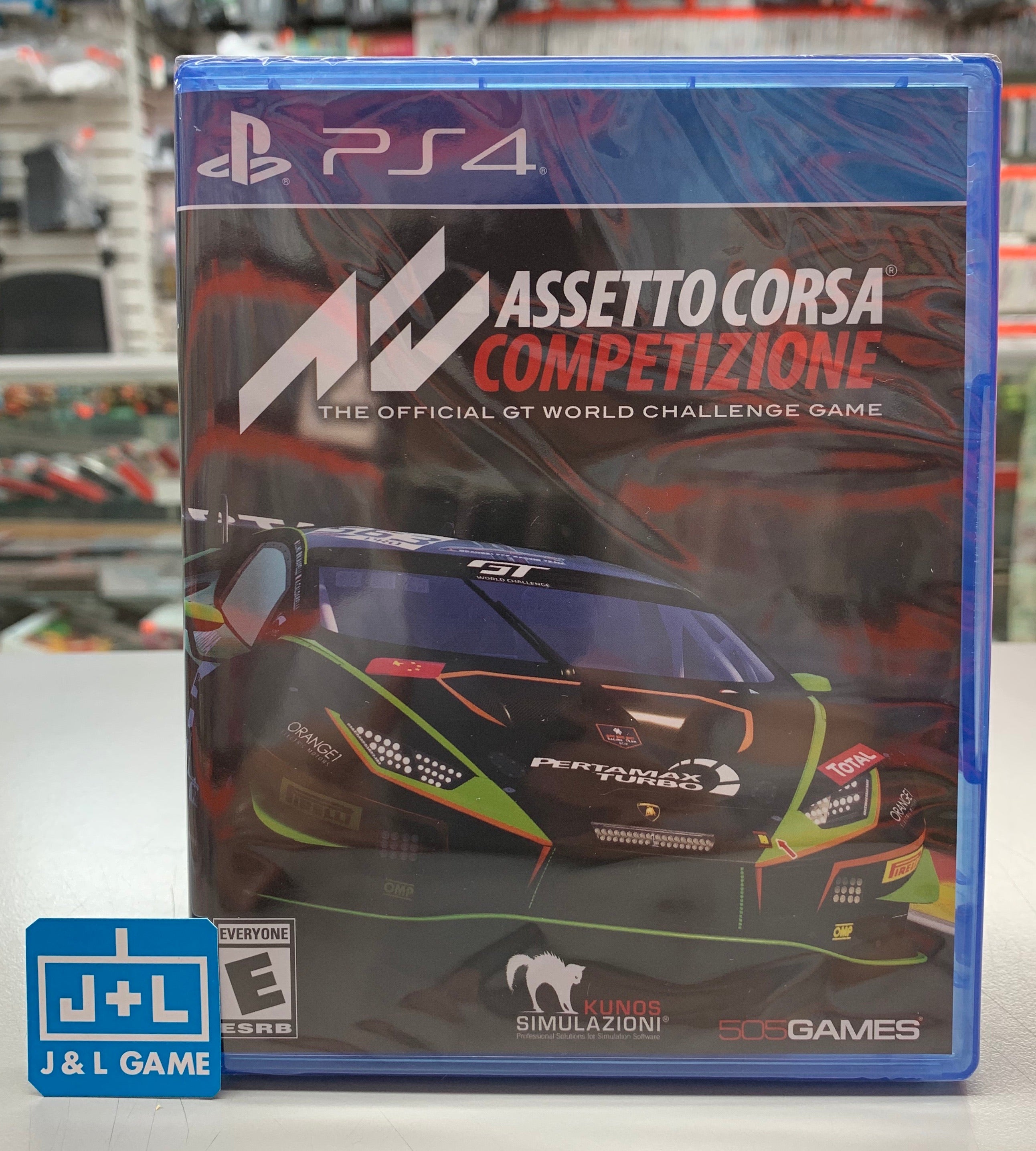 Assetto Corsa Competizione - (PS4) PlayStation 4 Video Games 505 Games   