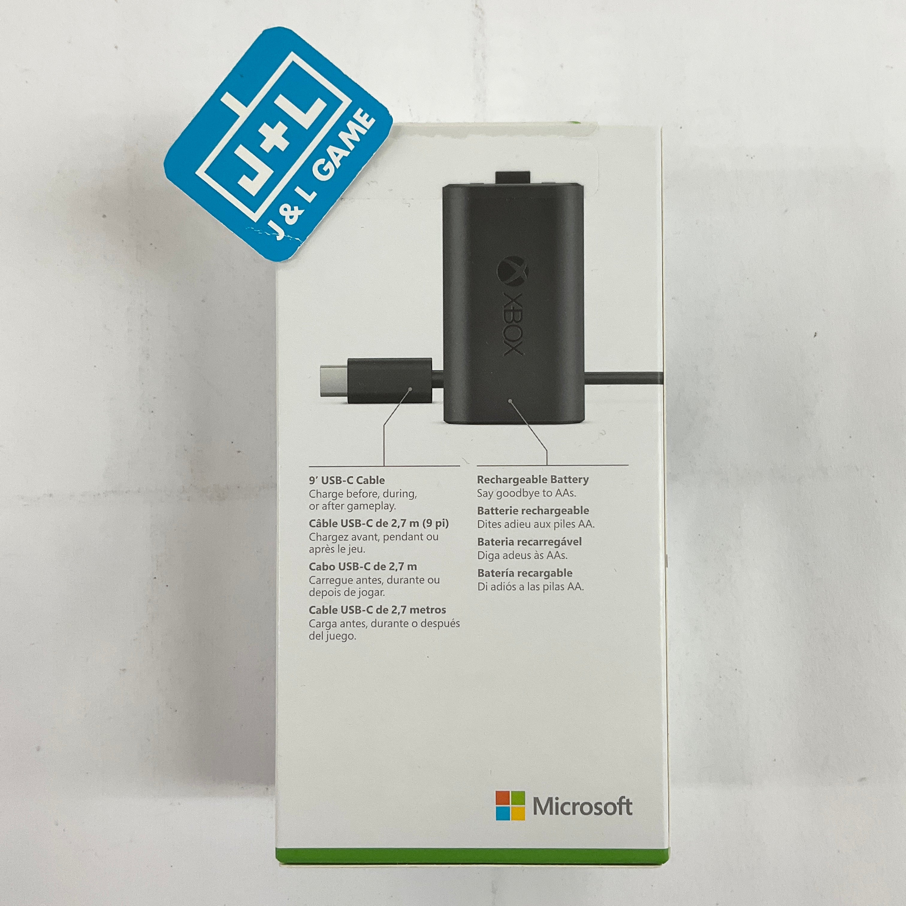 Microsoft Xbox Rechargeable Battery + USB-C Cable - (XSX) Xbox Series X Video Games Microsoft   