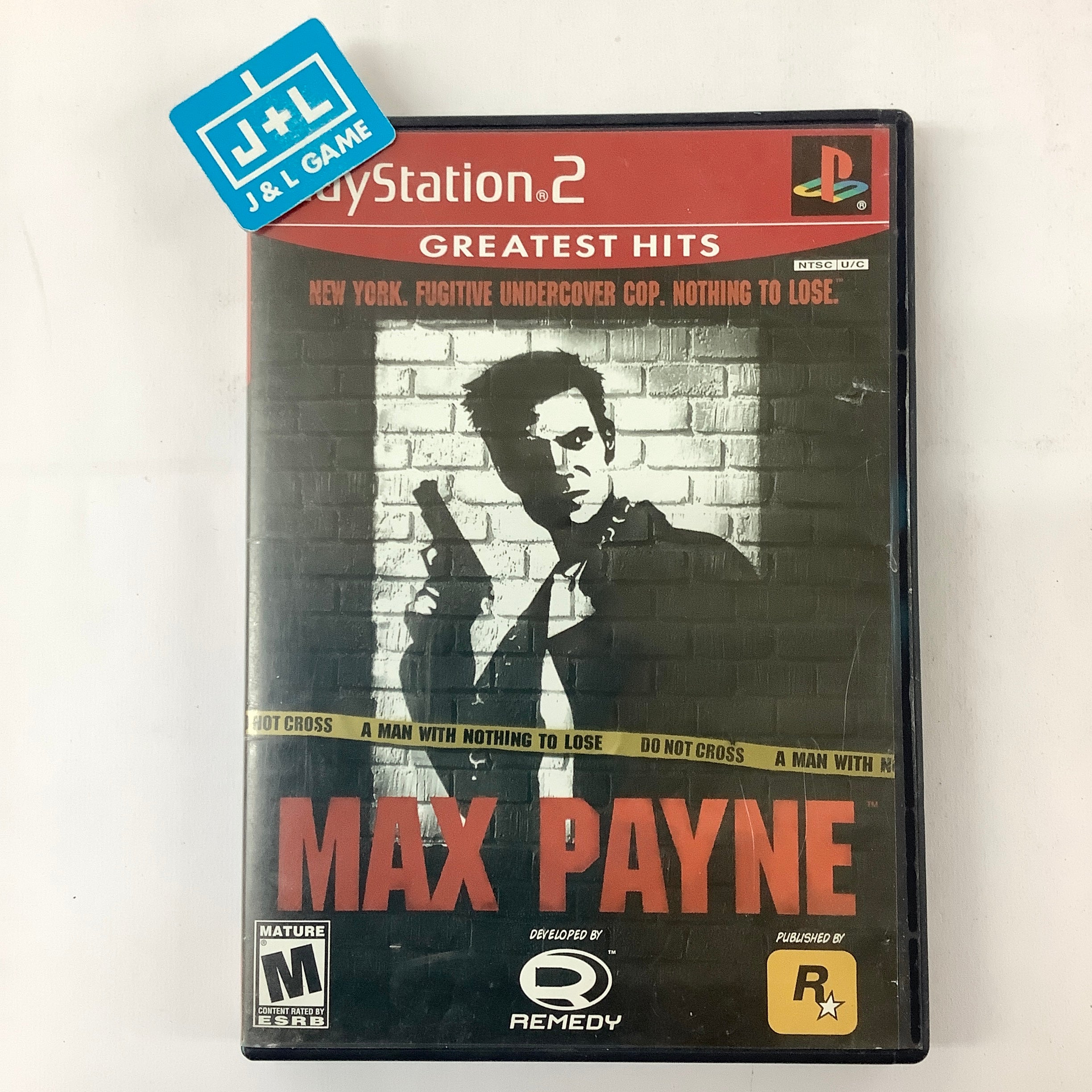 Max Payne (Greatest Hits) - (PS2) PlayStation 2 [Pre-Owned] Video Games Rockstar Games   