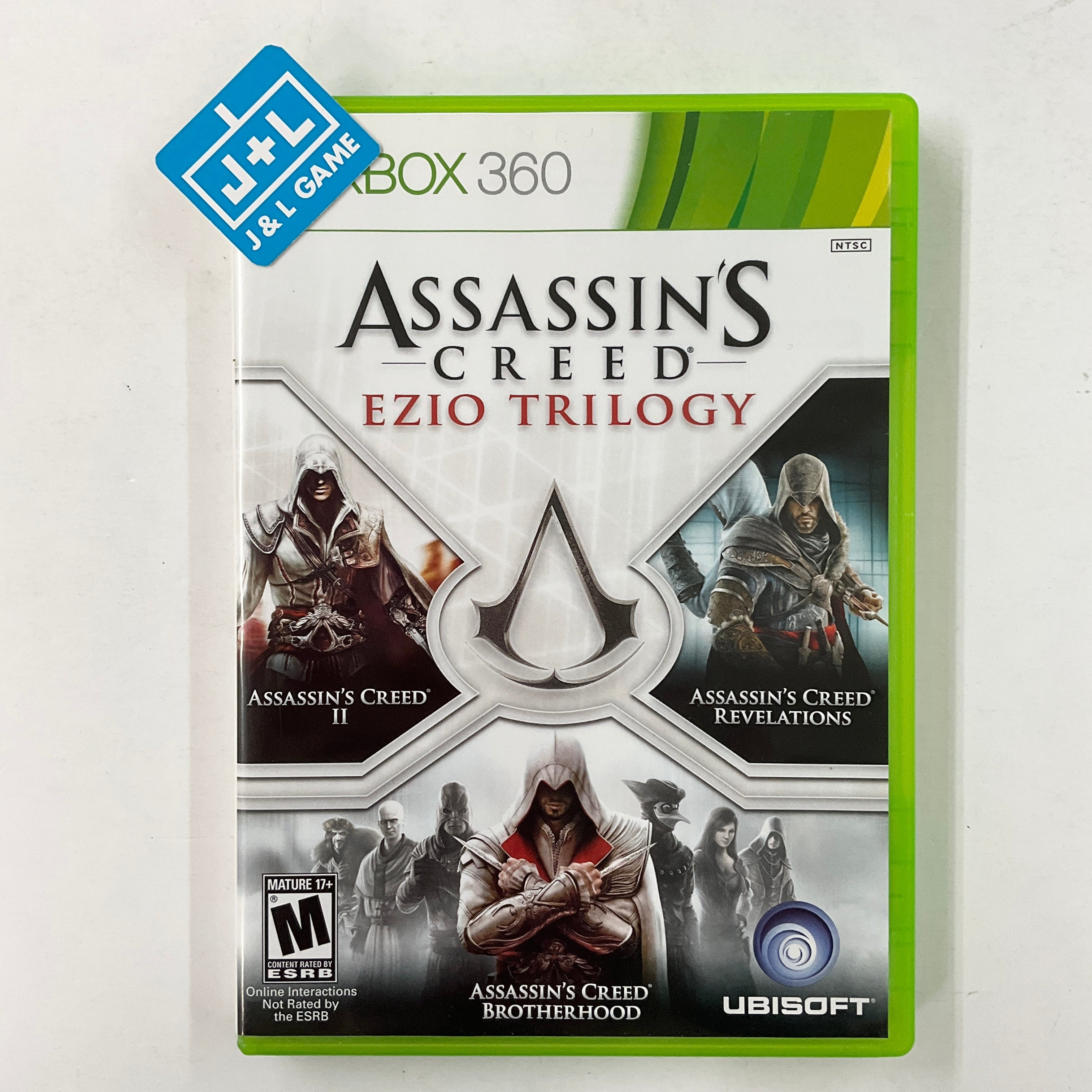 Assassin's Creed: Ezio Trilogy - Xbox 360 [Pre-Owned] Video Games Ubisoft   