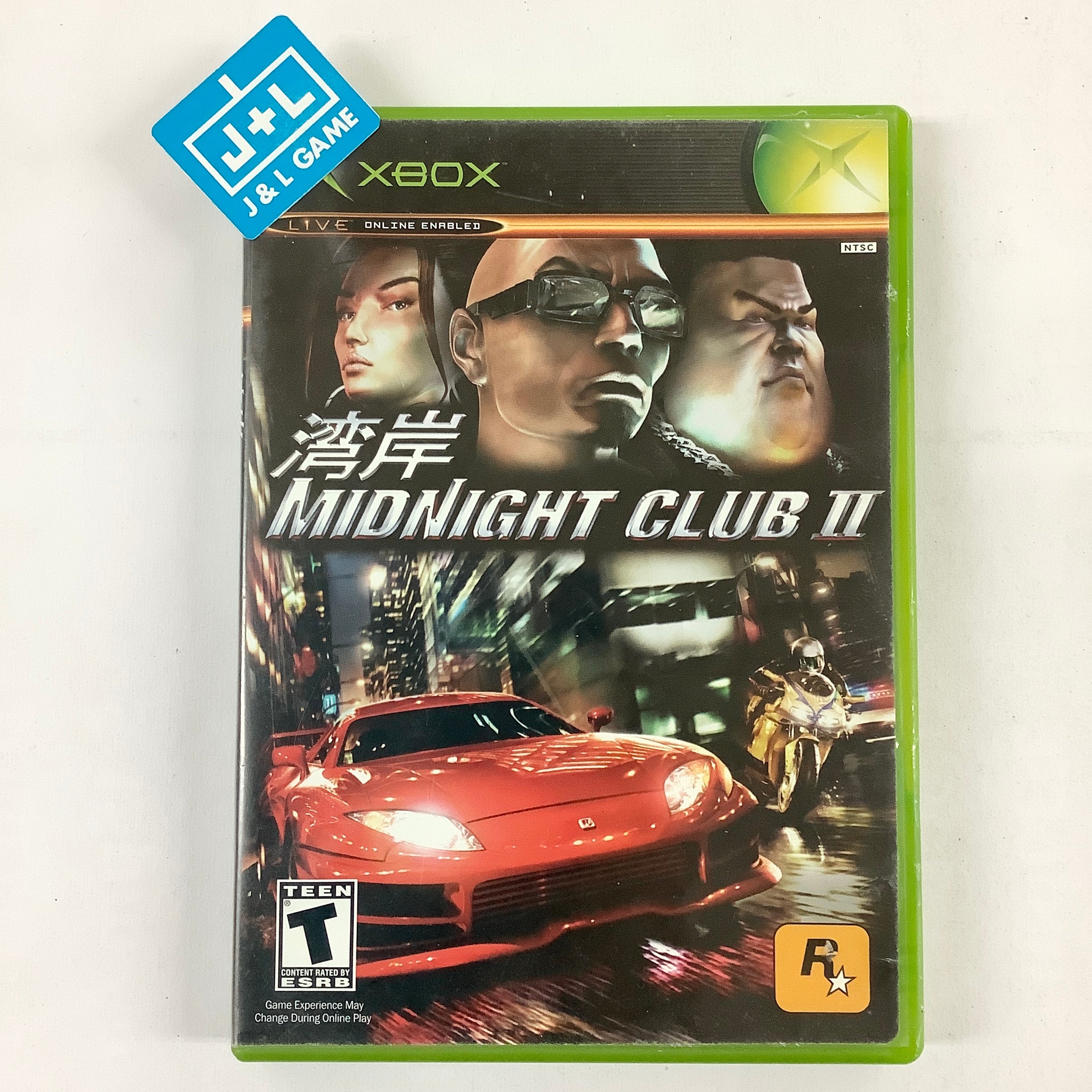 Midnight Club II - (XB) Xbox [Pre-Owned] Video Games Rockstar Games   