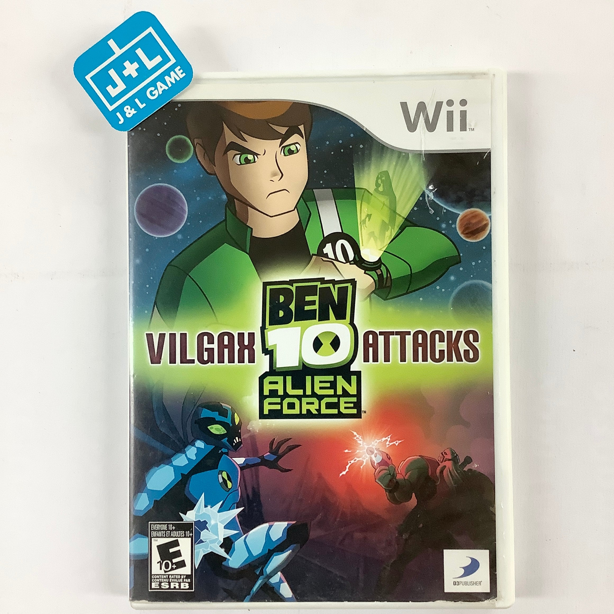 Ben 10 Alien Force: Vilgax Attacks - Nintendo Wii [Pre-Owned] Video Games D3Publisher   