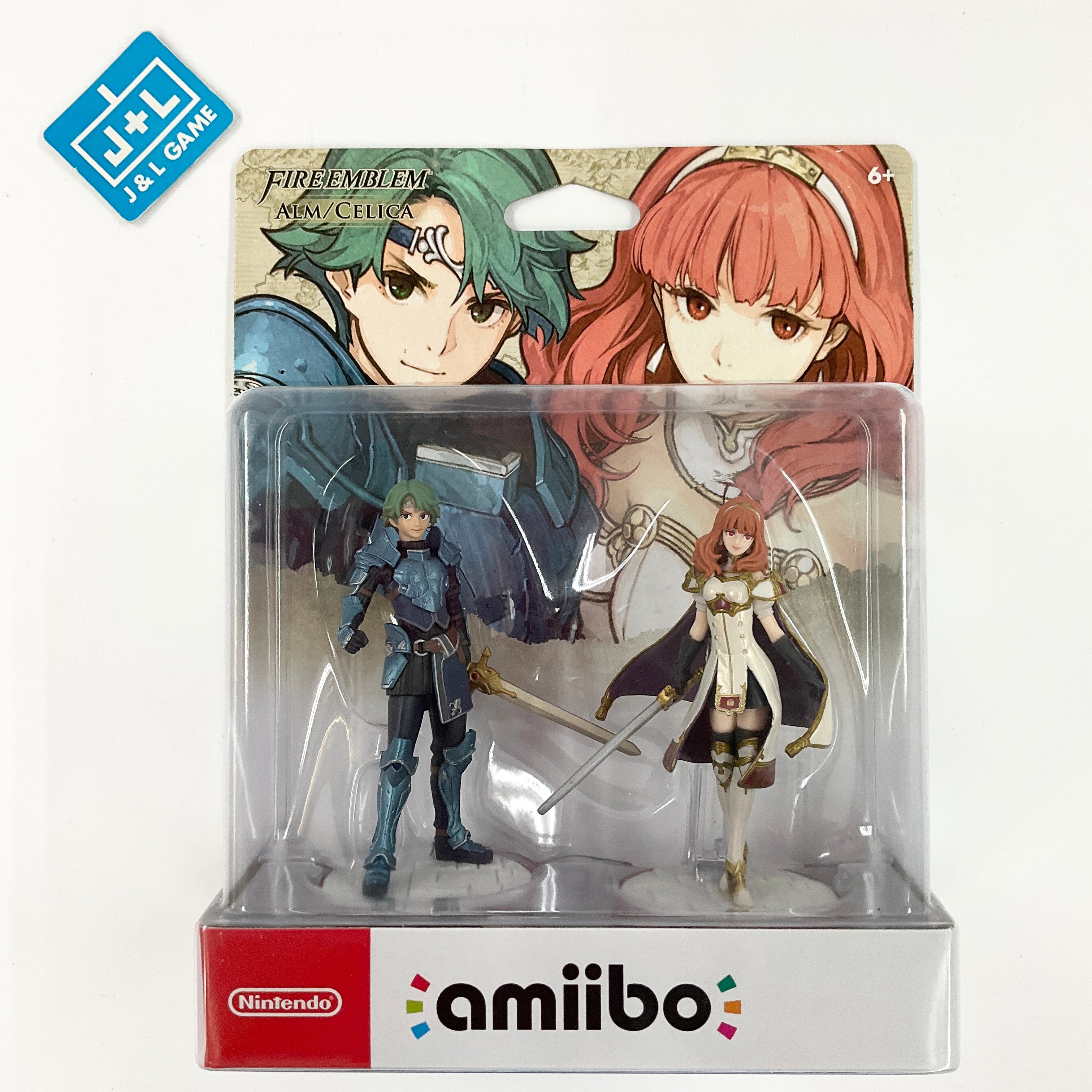 Alm & Celica 2-Pack (Fire Emblem series) - Nintendo 3DS Amiibo Amiibo Nintendo   