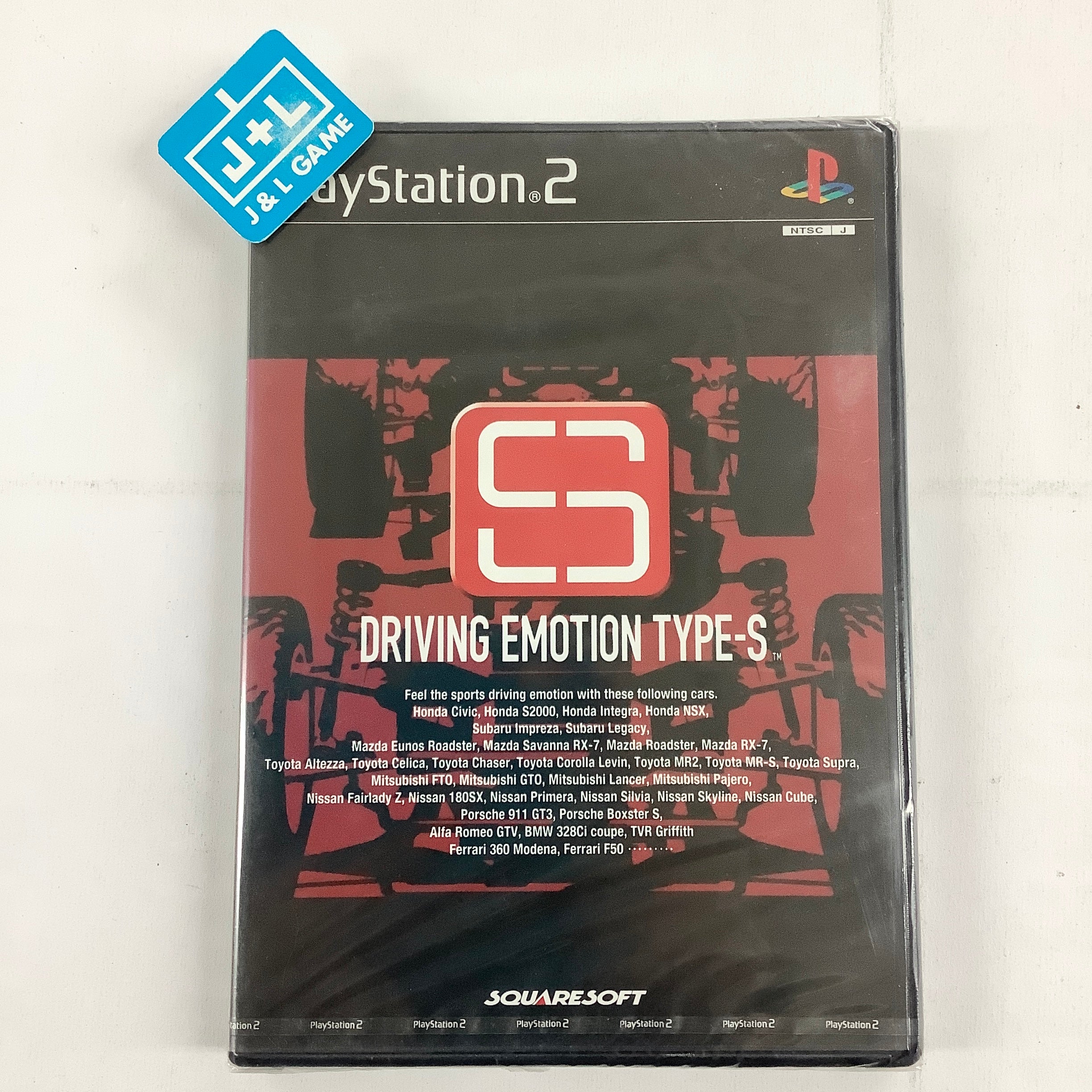 Driving Emotion Type-S - (PS2) PlayStation 2 (Japanese Import) Video Games SquareSoft   