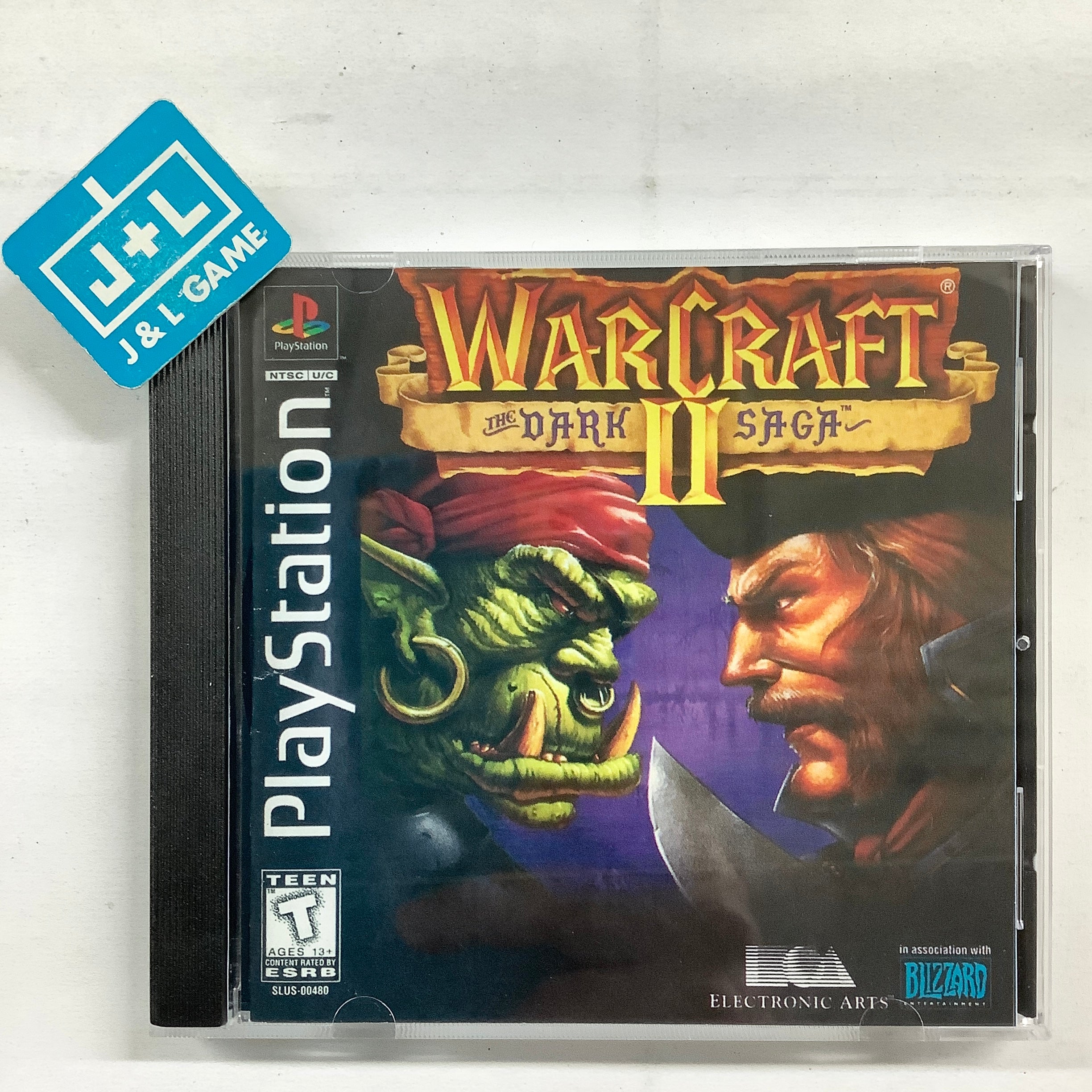 Warcraft II: The Dark Saga - (PS1) PlayStation 1 [Pre-Owned] Video Games Electronic Arts   