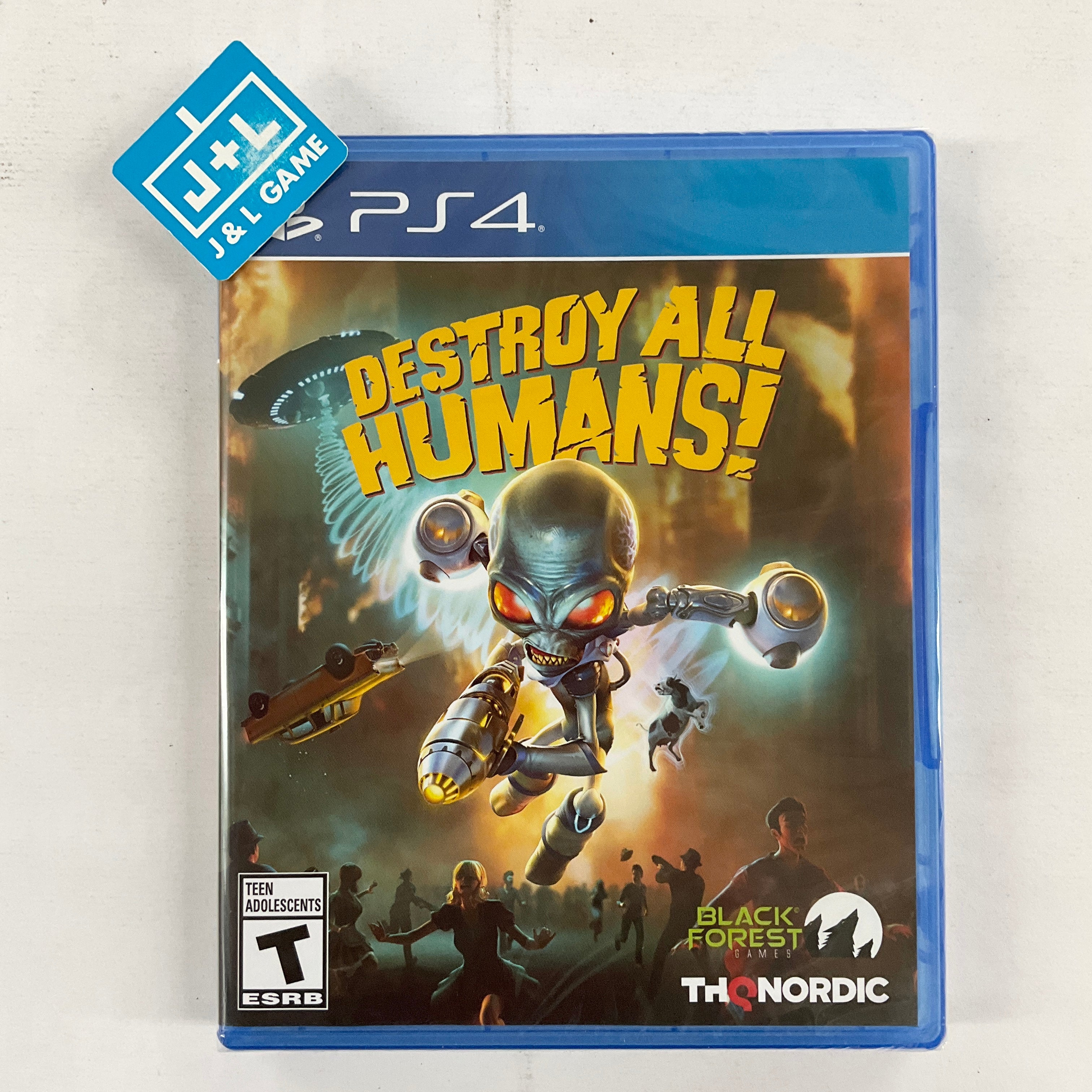 Destroy All Humans! - (PS4) Playstation 4 Video Games THQ Nordic   