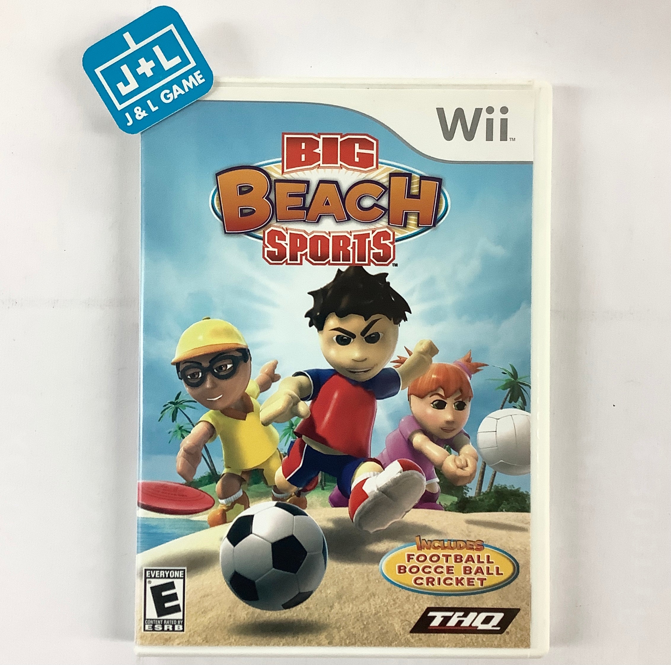 Big Beach Sports - Nintendo Wii [Pre-Owned] Video Games THQ   