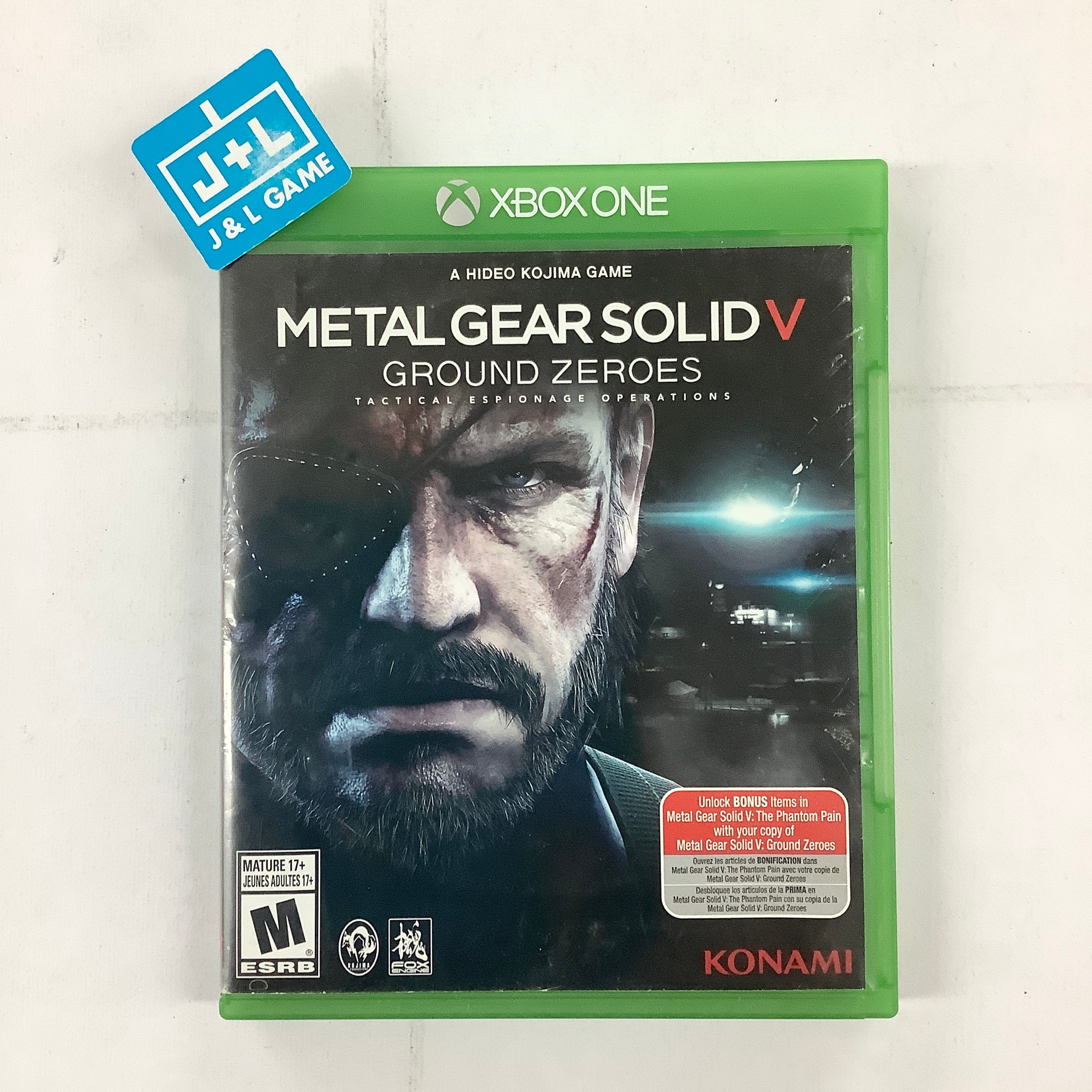 Metal Gear Solid V: Ground Zeroes - (XB1) Xbox One [Pre-Owned] Video Games Konami   