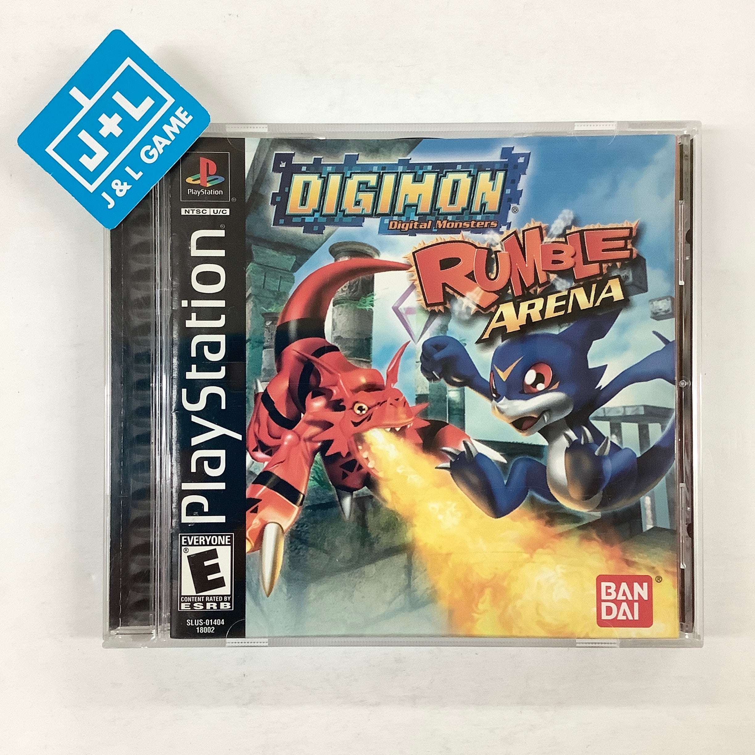 Digimon Rumble Arena - (PS1) PlayStation 1 [Pre-Owned] Video Games Bandai   