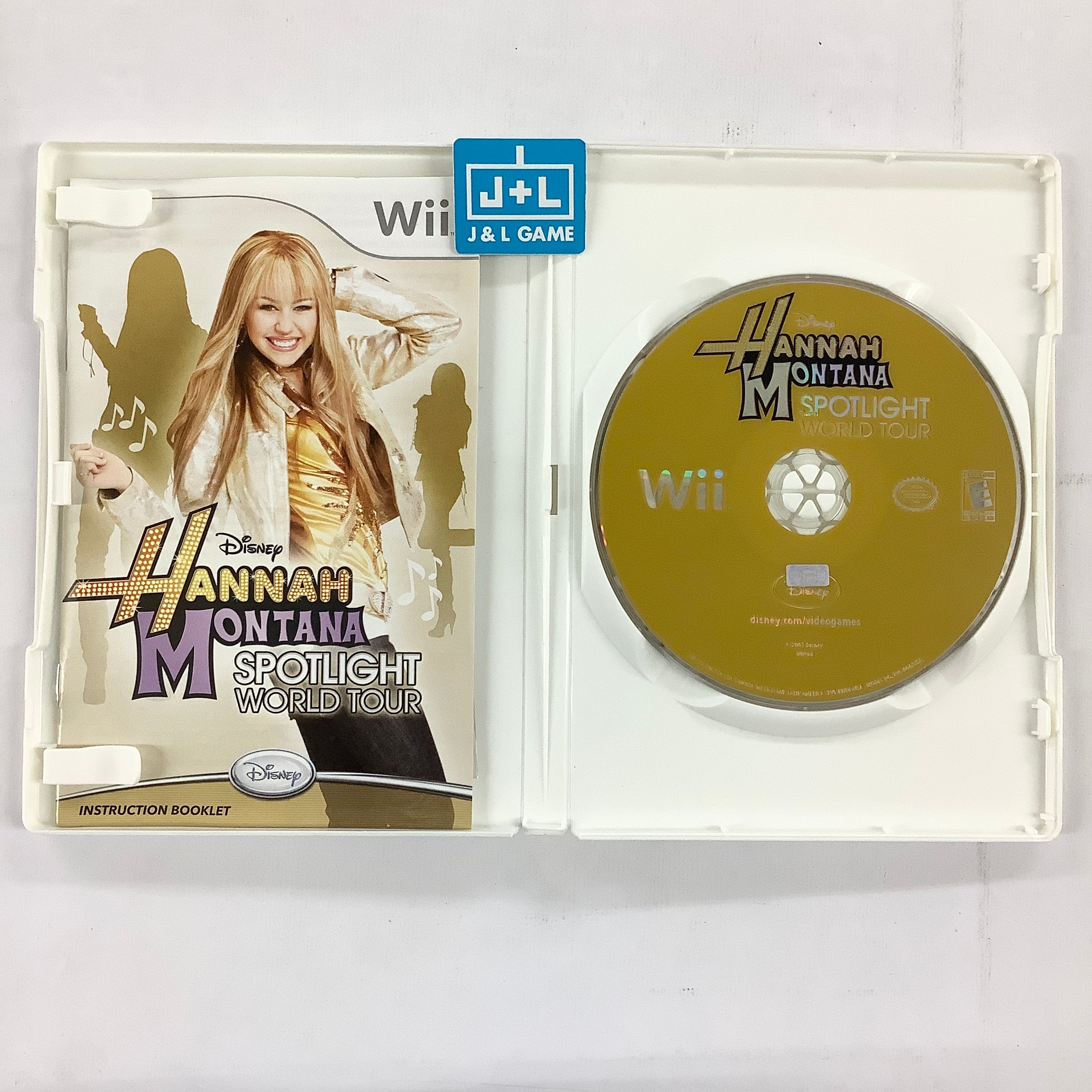 Hannah Montana: Spotlight World Tour - Nintendo Wii [Pre-Owned] Video Games Disney Interactive Studios   