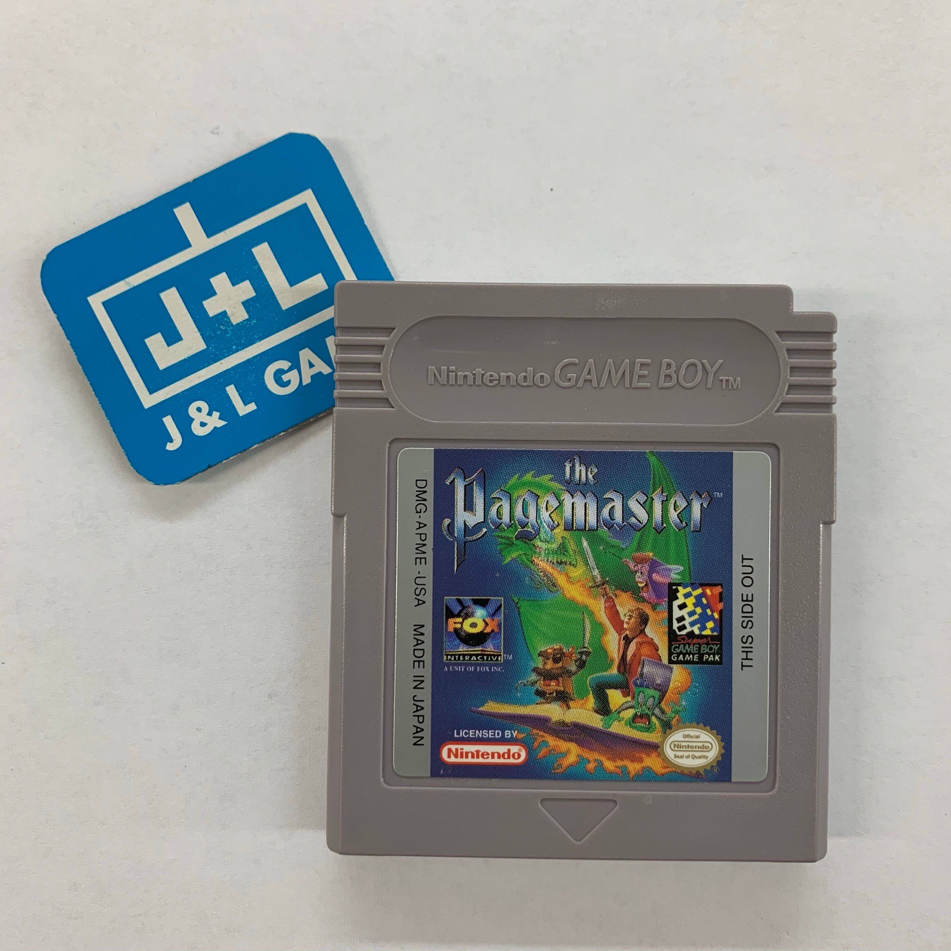 The Pagemaster - (GB) Game Boy [Pre-Owned] Video Games Fox Interactive   