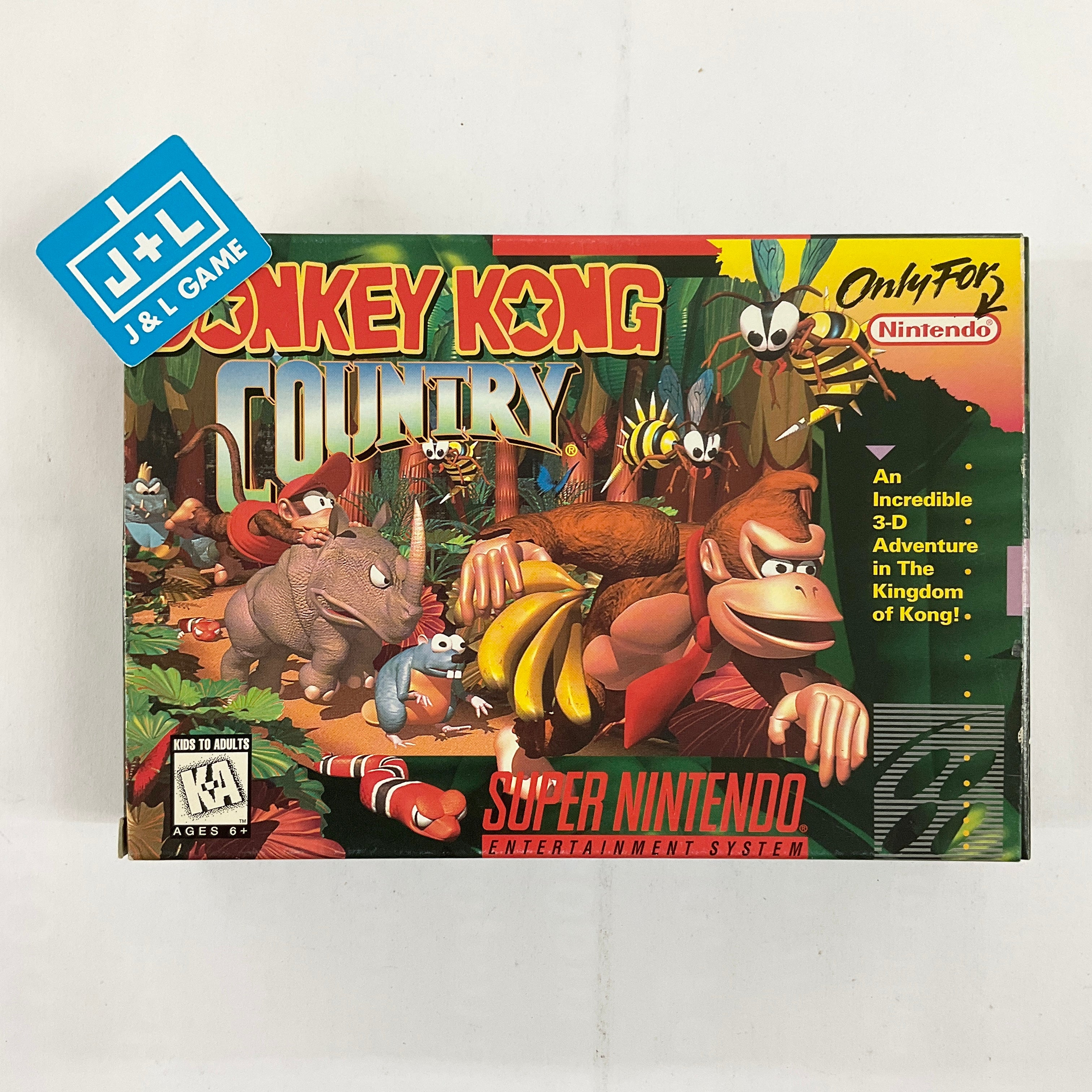 Donkey Kong Country - (SNES) Super Nintendo [Pre-Owned] Video Games Nintendo   