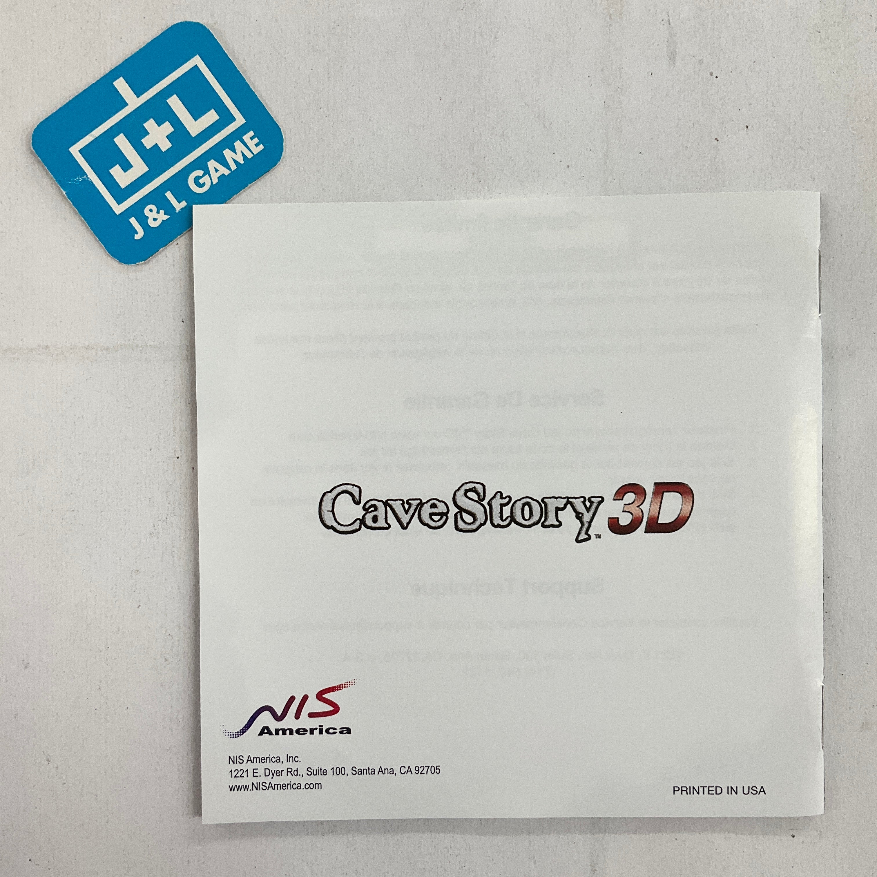 Cave Story 3D - Nintendo 3DS [Pre-Owned] Video Games NIS America   