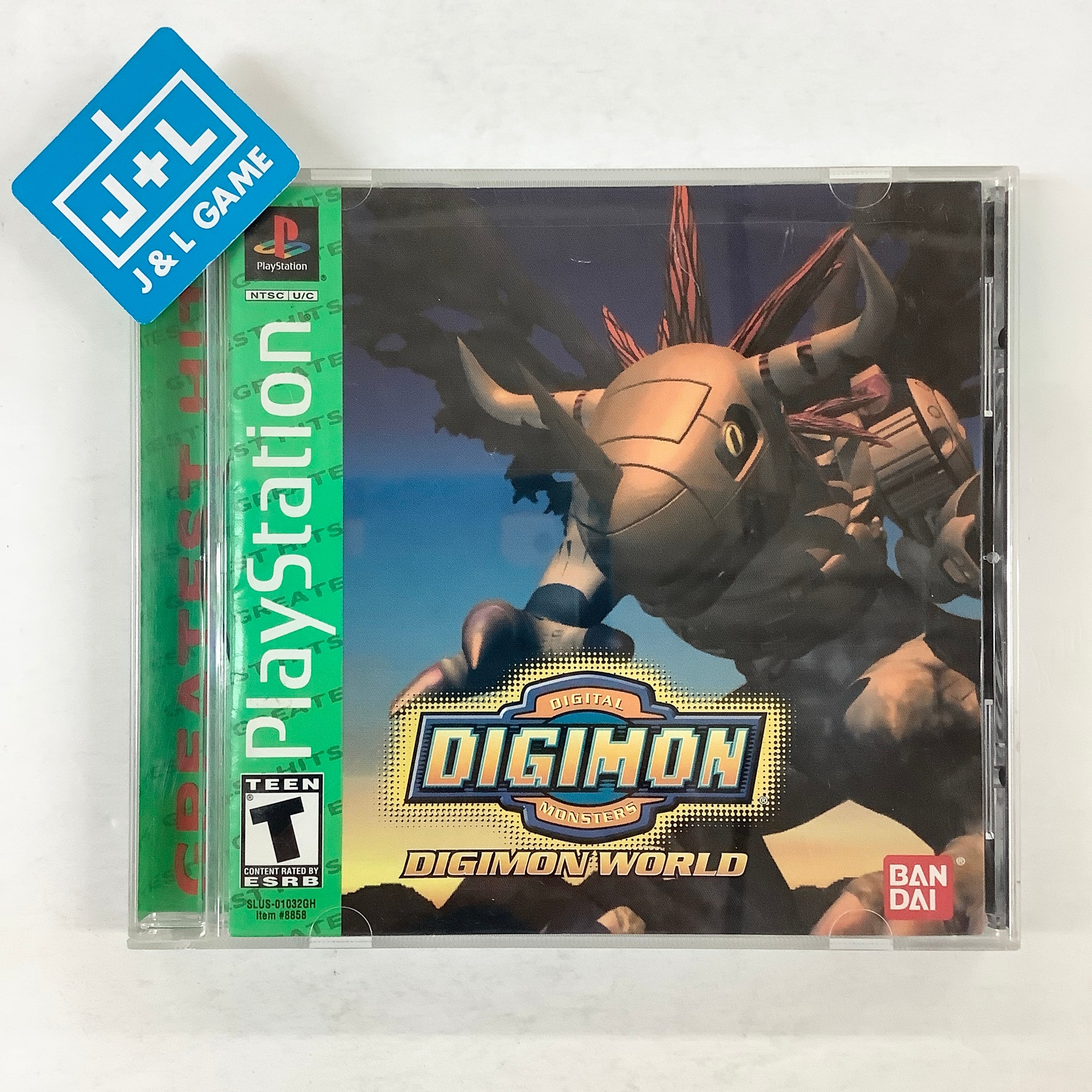 Digimon World (Greatest Hits) - (PS1) PlayStation 1 [Pre-Owned] Video Games Bandai   