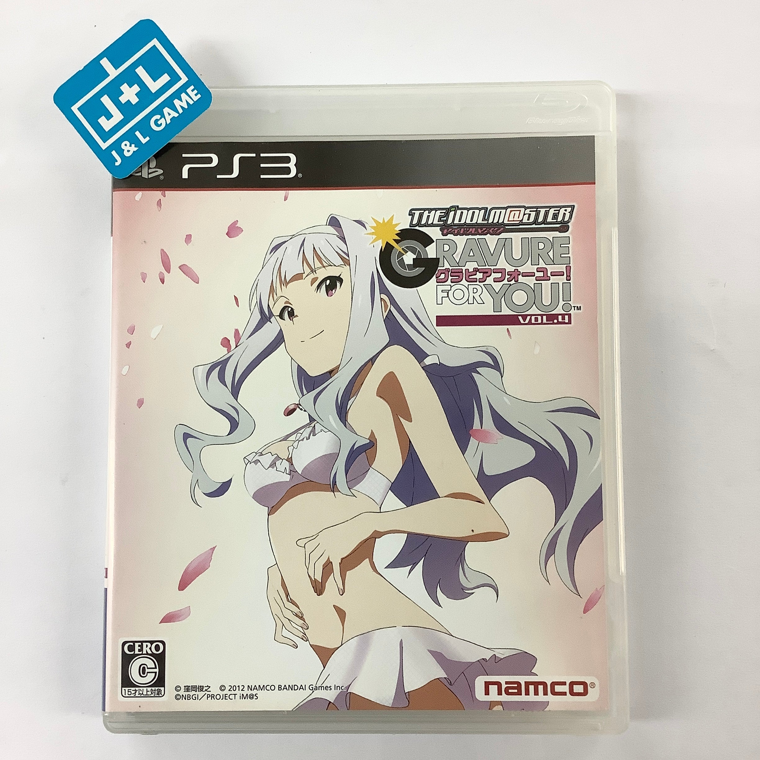 The Idolm@ster: Gravure For You! Vol. 4 - (PS3) PlayStation 3 [Pre-Owned] (Japanese Import) Video Games Bandai Namco Games   