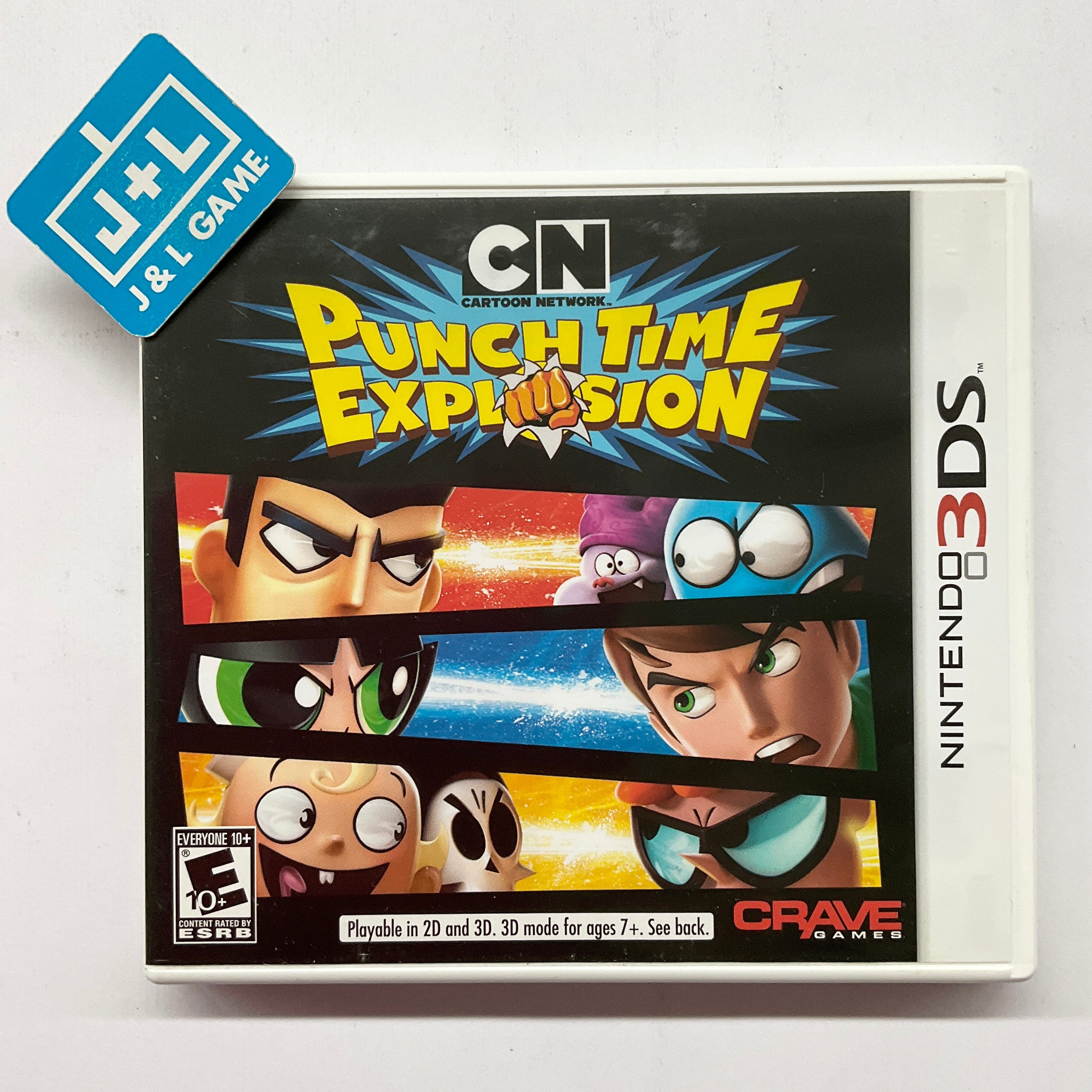 Cartoon Network: Punch Time Explosion - Nintendo 3DS [Pre-Owned] Video Games Crave   