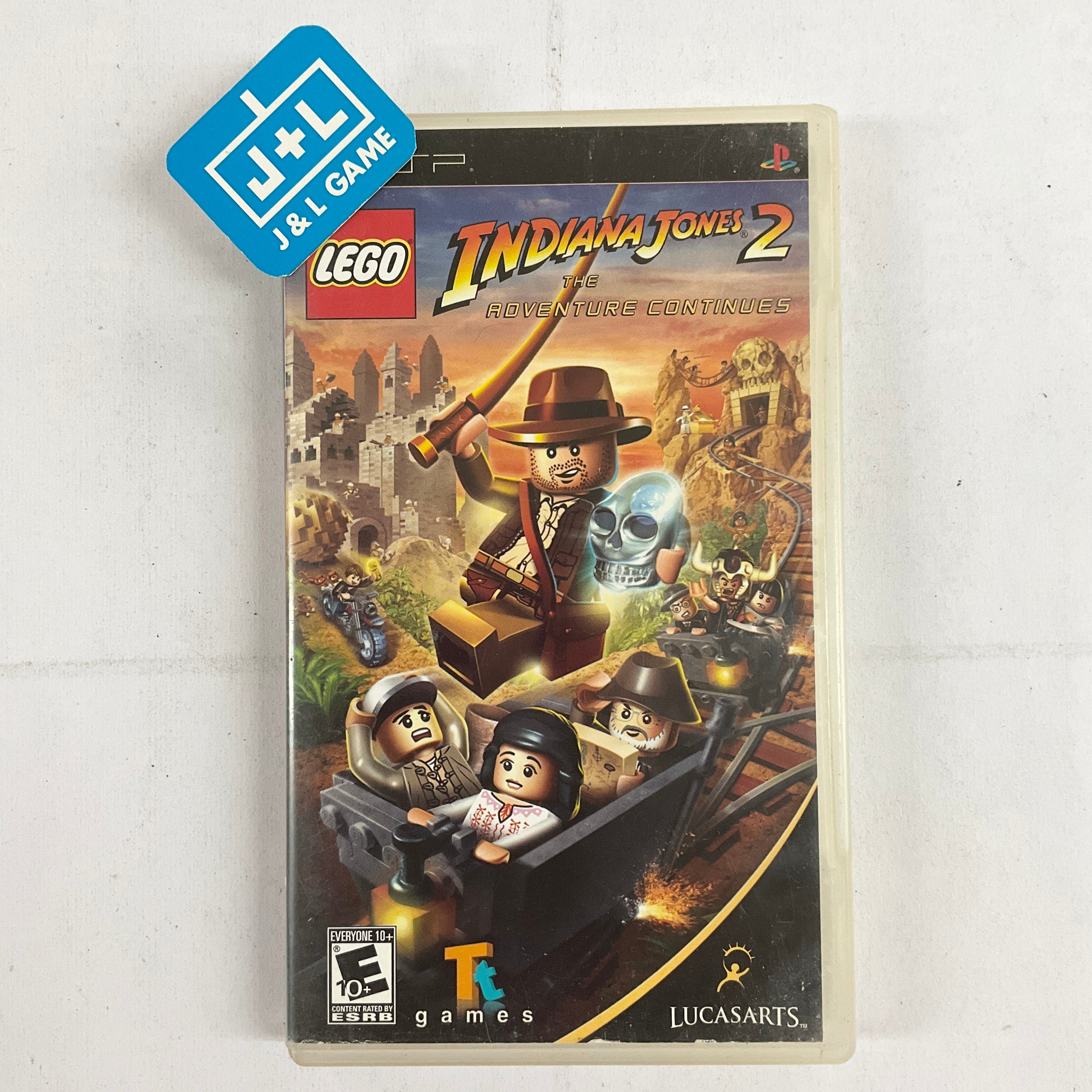 LEGO Indiana Jones 2: The Adventure Continues - Sony PSP [Pre-Owned] Video Games LucasArts   