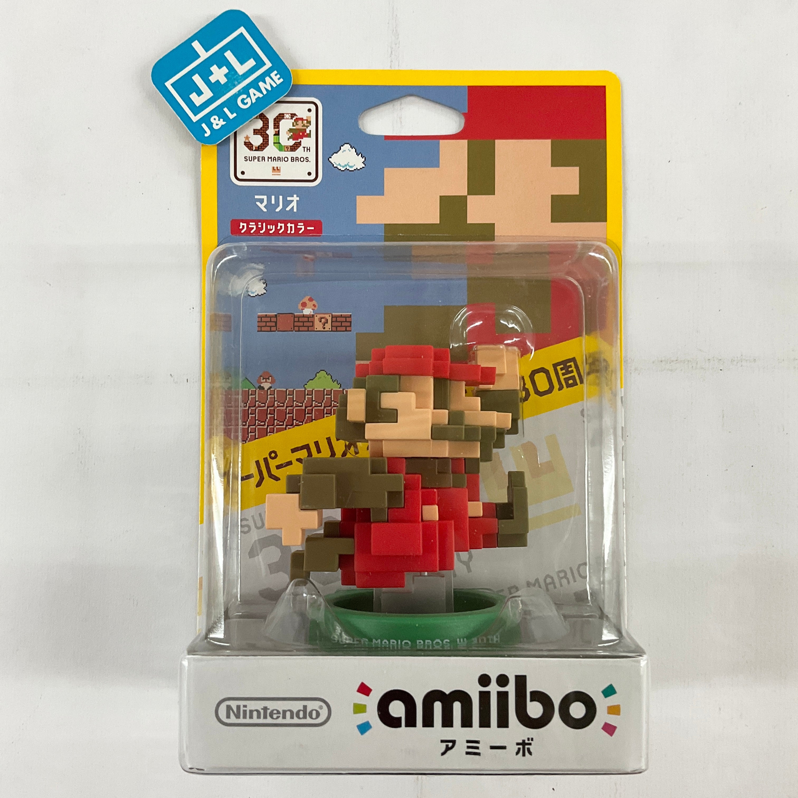 30th Anniversary Mario (Classic Color) (Super Mario series) - Nintendo WiiU Amiibo (Japanese Import) Amiibo Nintendo   