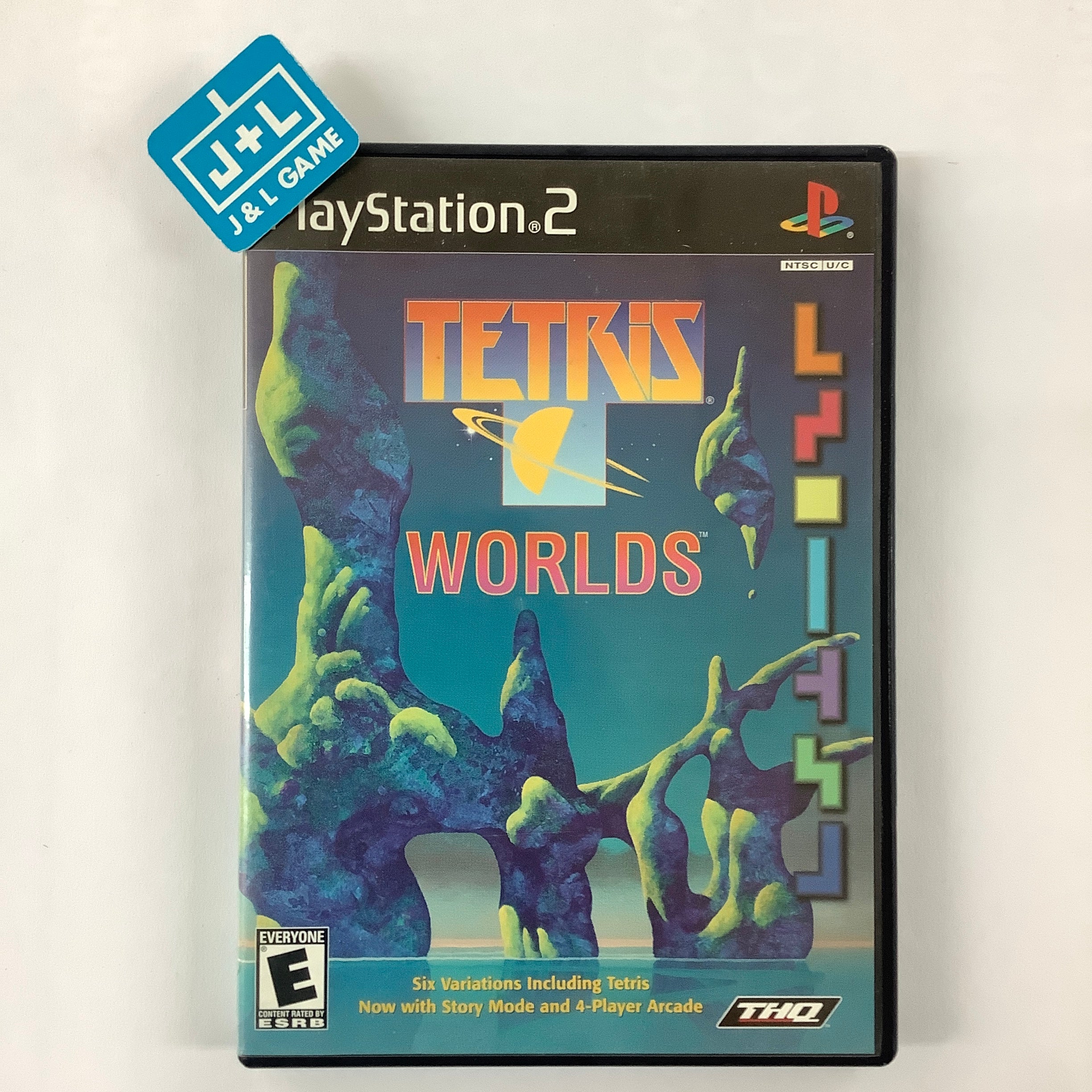 Tetris Worlds (Roger Dean Cover) - (PS2) PlayStation 2 [Pre-Owned] Video Games THQ   