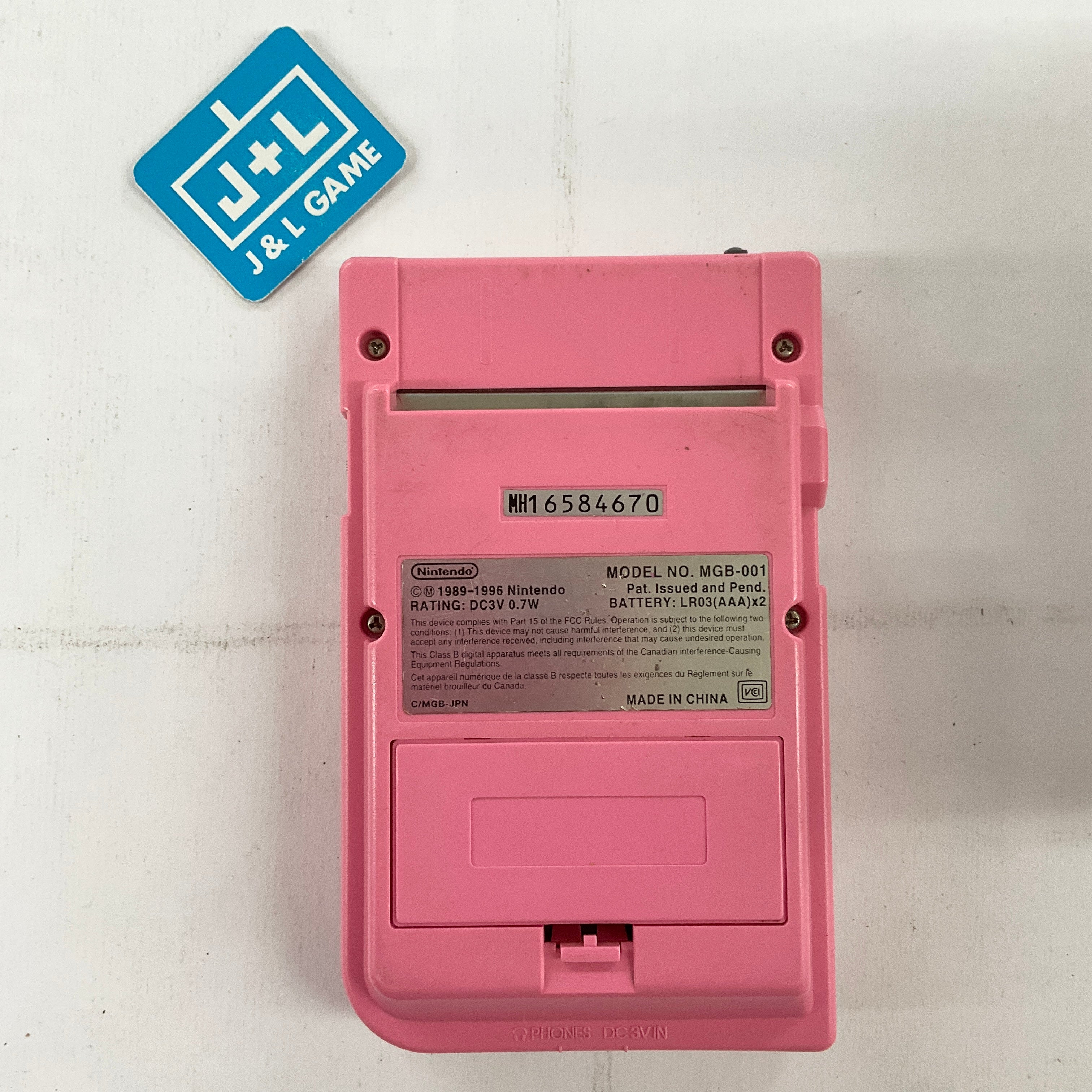 Nintendo Game Boy Pocket (Pink) - (GBP) Game Boy Pocket [Pre-Owned] (Japanese Import) Video Games Nintendo   