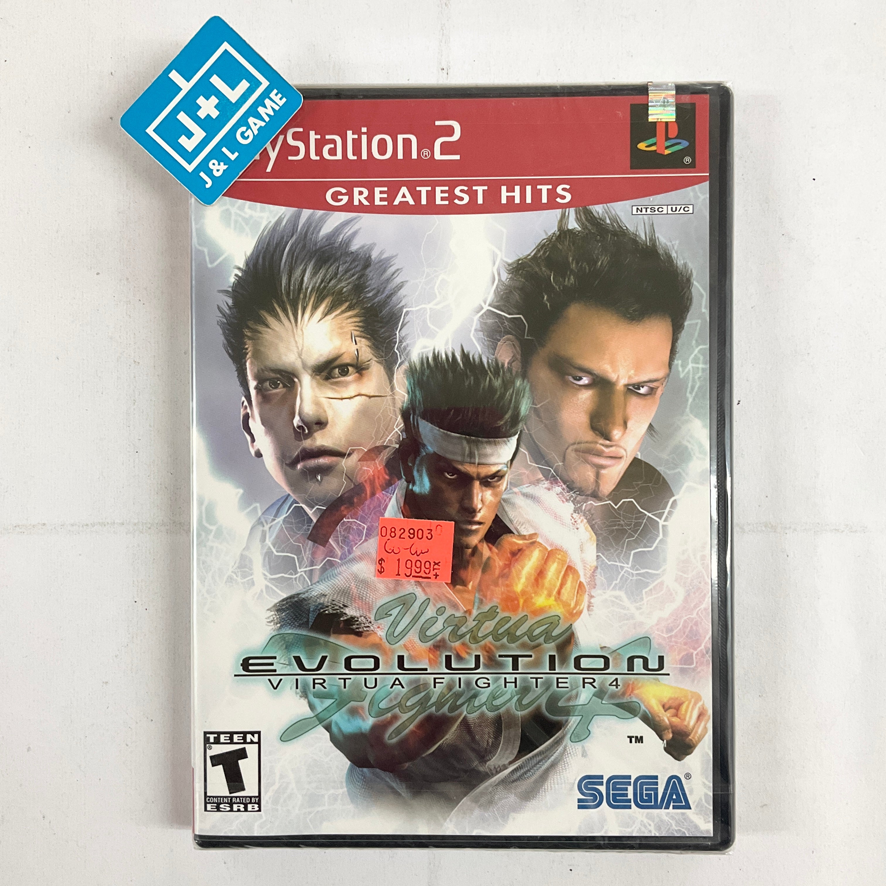 Virtua Fighter 4: Evolution (Greatest Hits) - (PS2) PlayStation 2 Video Games Sega   