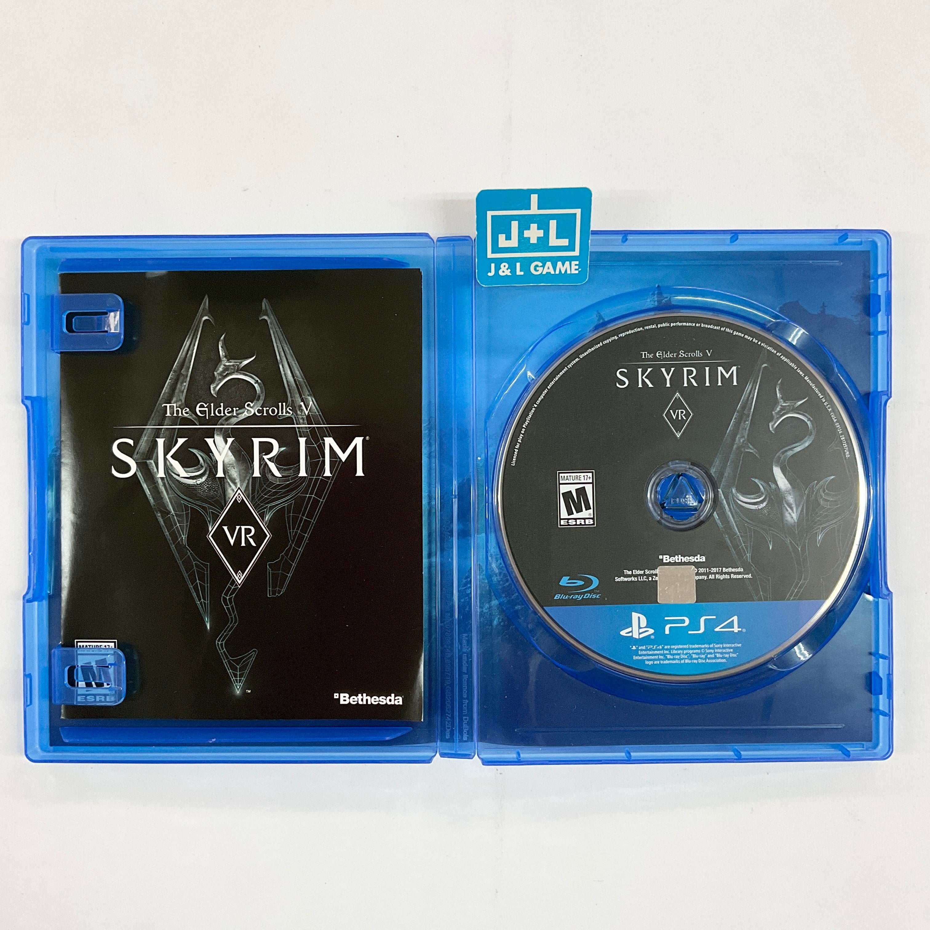 The Elder Scrolls V: Skyrim VR - (PS4) PlayStation 4 [Pre-Owned] Video Games Bethesda   