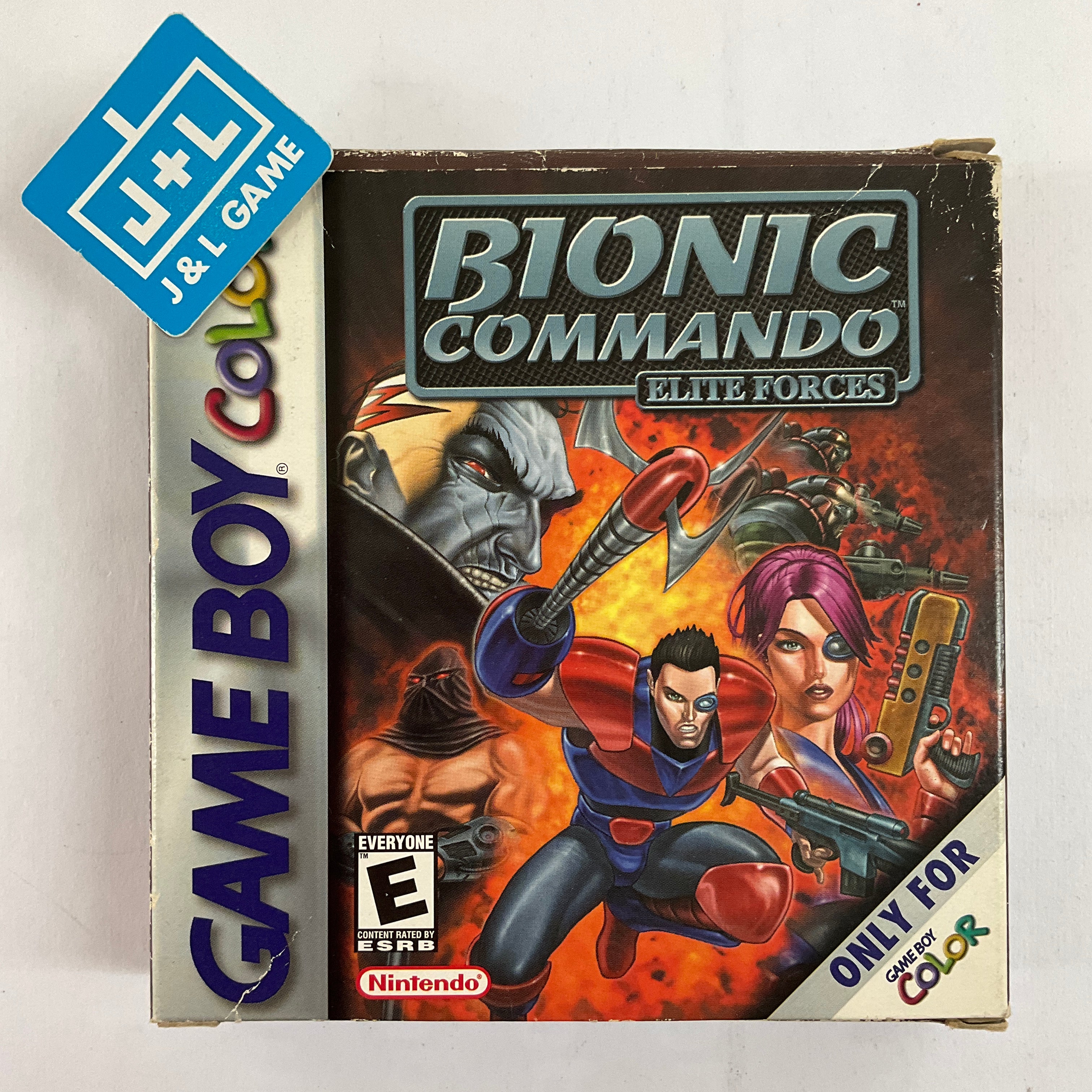 Bionic Commando: Elite Forces - (GBC) Game Boy Color [Pre-Owned] Video Games Nintendo   