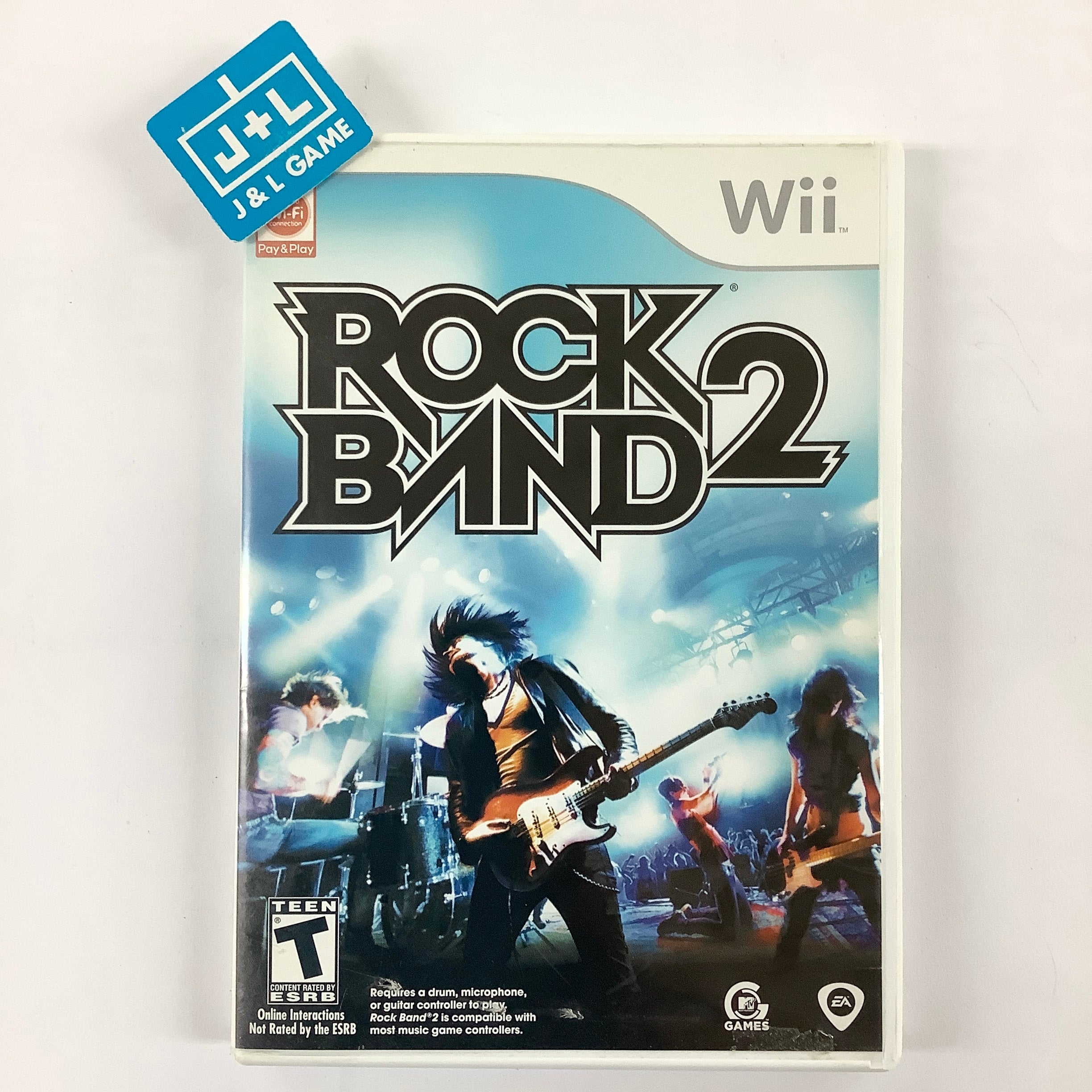 Rock Band 2 - Nintendo Wii [Pre-Owned] Video Games MTV Games   