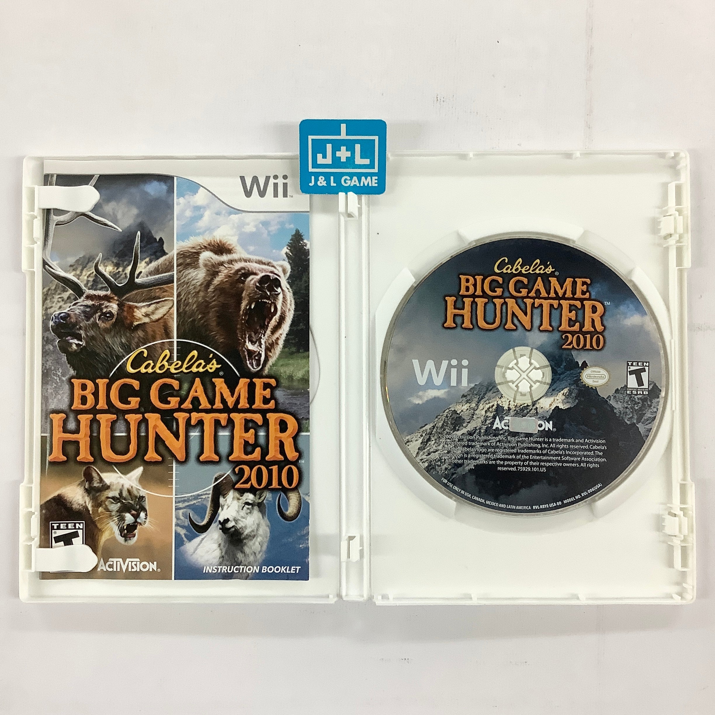 Cabela's Big Game Hunter 2010 - Nintendo Wii [Pre-Owned] Video Games Activision   