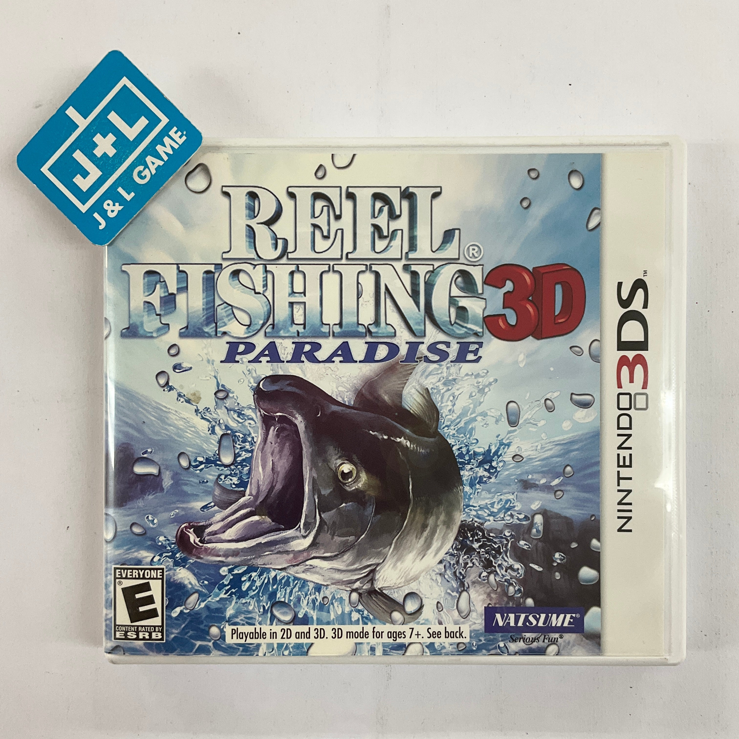 Reel Fishing Paradise 3D - Nintendo 3DS [Pre-Owned] Video Games Natsume   