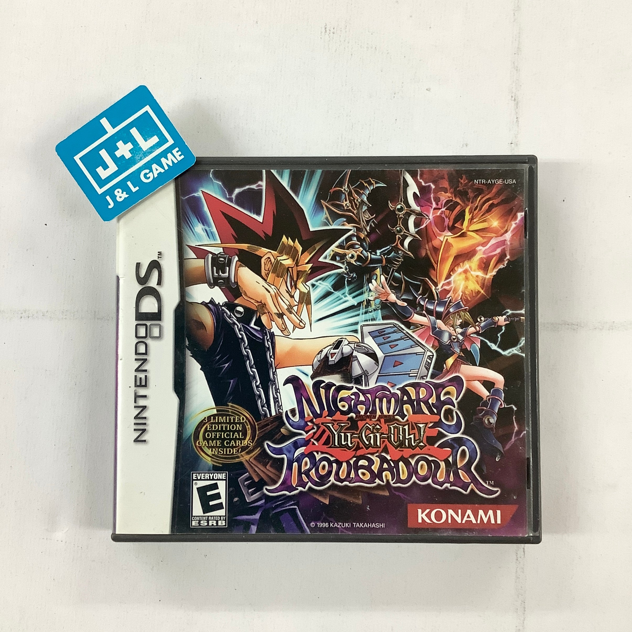 Yu-Gi-Oh Duel Monsters Nightmare Troubadour - (NDS) Nintendo DS [Pre-Owned] Video Games Konami   