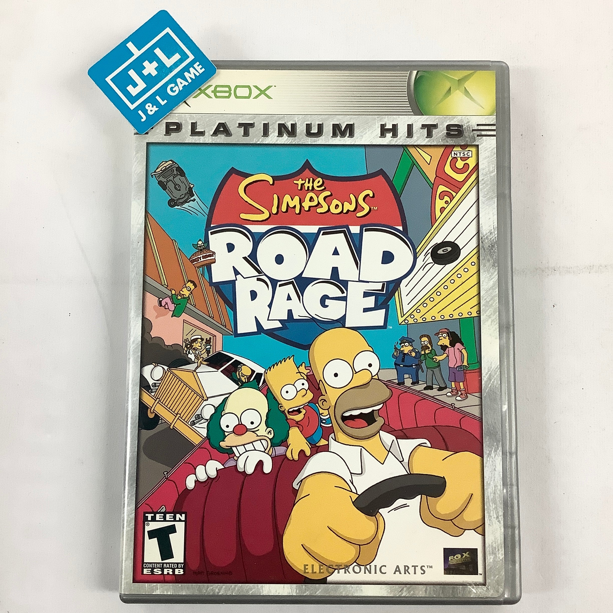 The Simpsons: Road Rage (Platinum Hits) - (XB) Xbox [Pre-Owned] Video Games Electronic Arts   