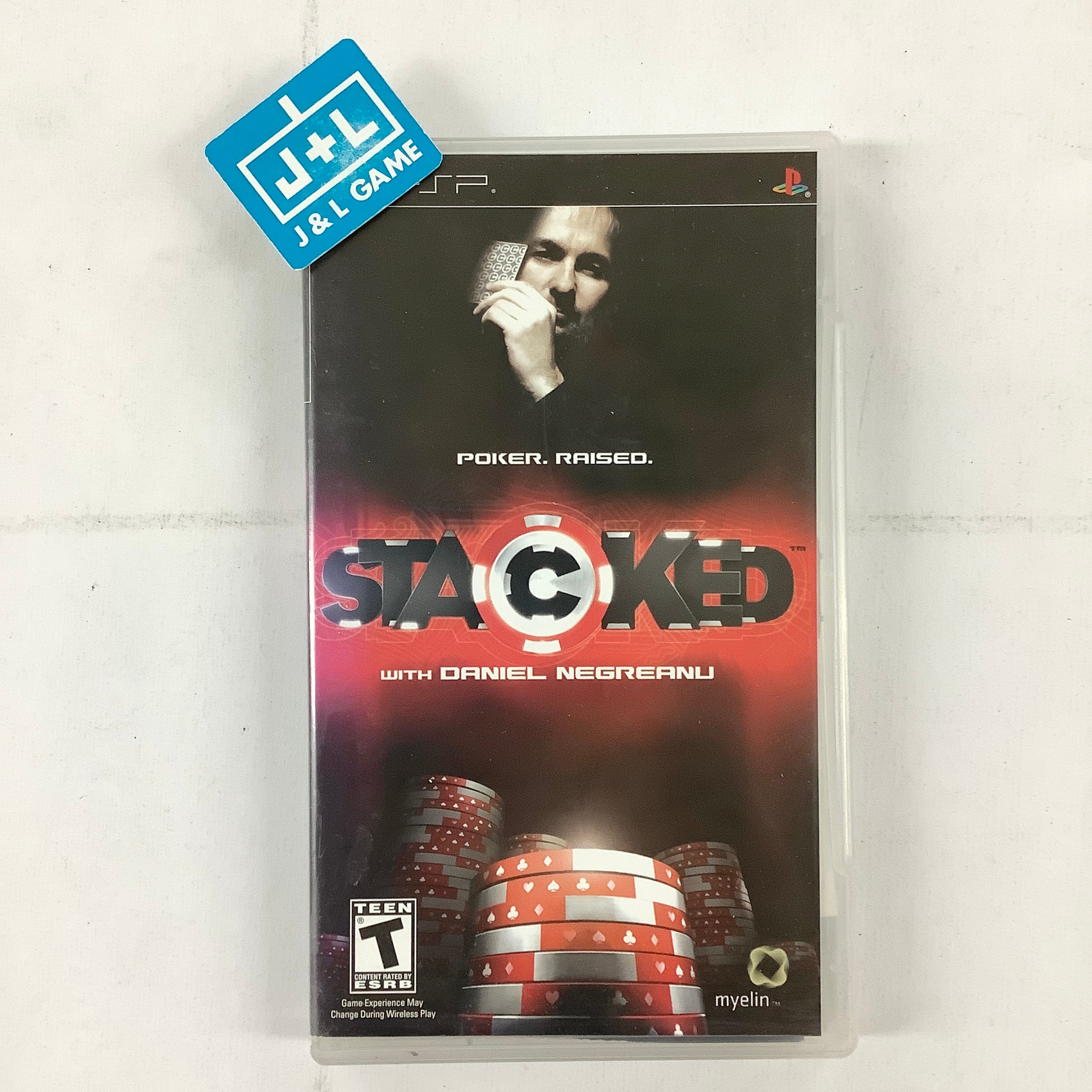 Stacked with Daniel Negreanu - Sony PSP [Pre-Owned] Video Games Myelin Media   