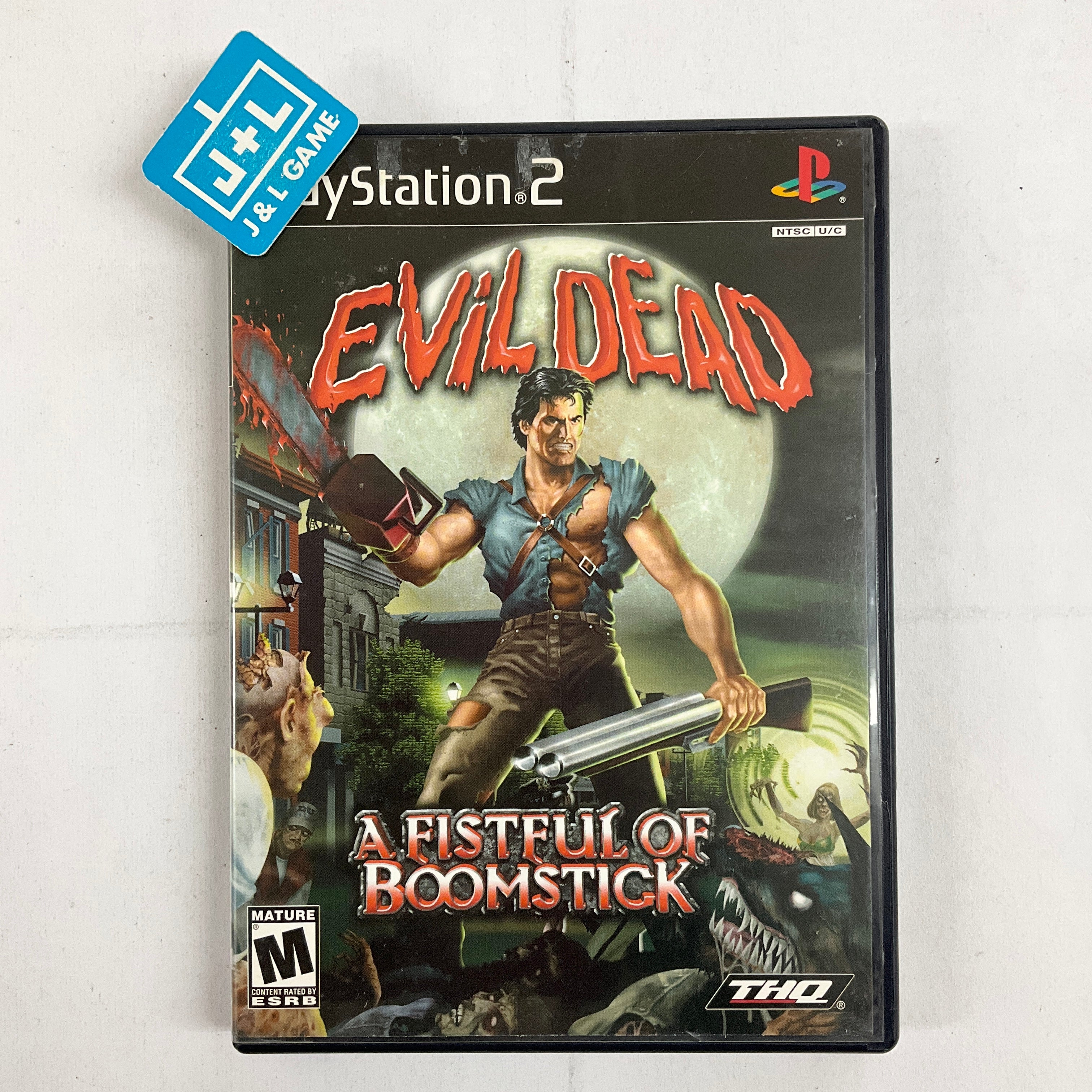 Evil Dead: A Fistful of Boomstick - (PS2) PlayStation 2 [Pre-Owned] Video Games THQ   