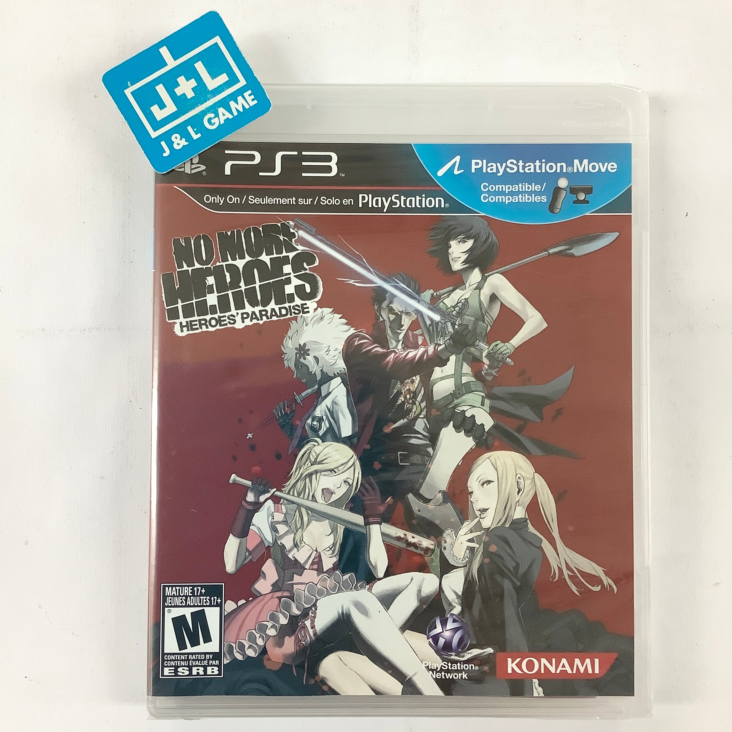 No More Heroes: Heroes' Paradise - (PS3) PlayStation 3 Video Games Konami   