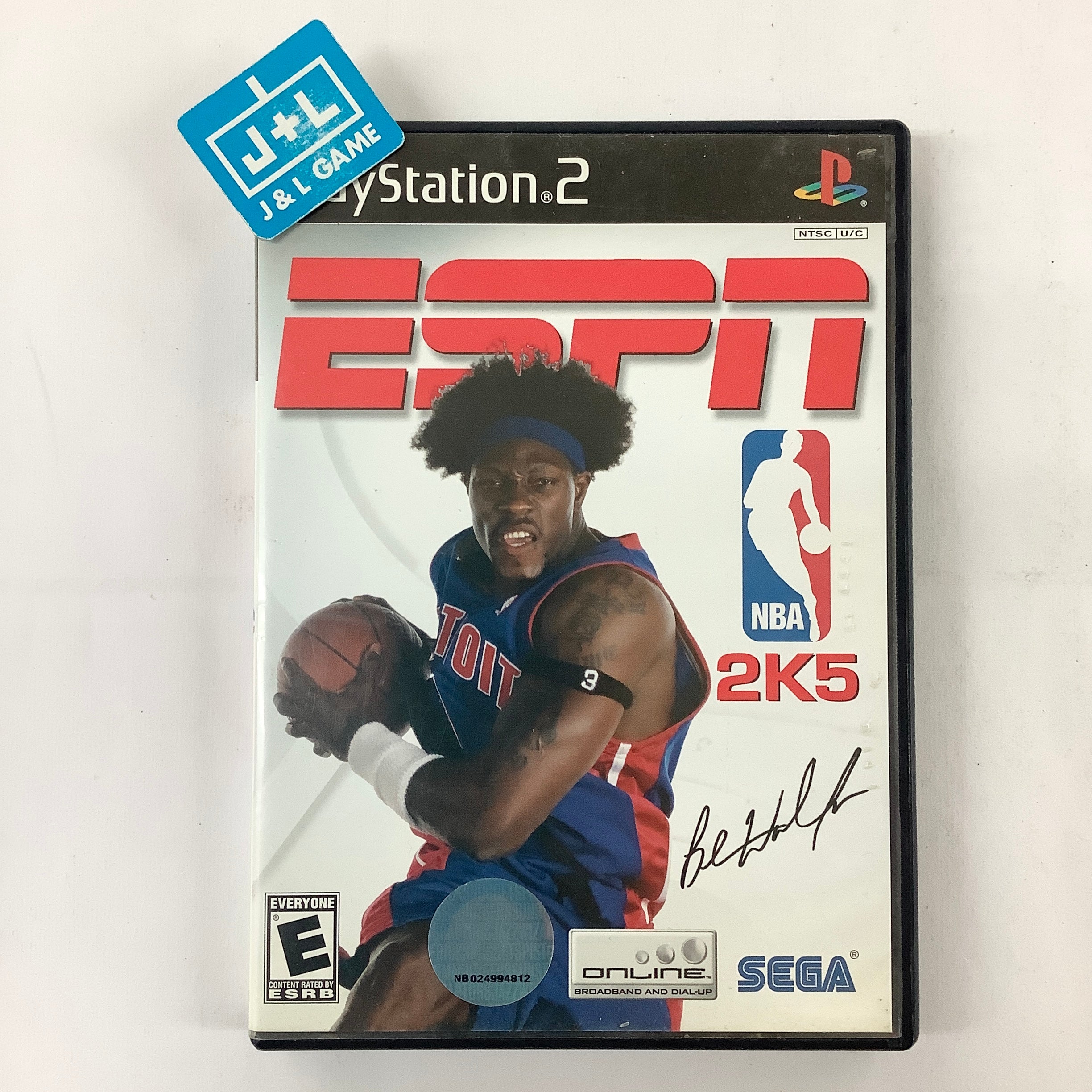 ESPN NBA 2K5 - (PS2) PlayStation 2 [Pre-Owned] Video Games Sega   