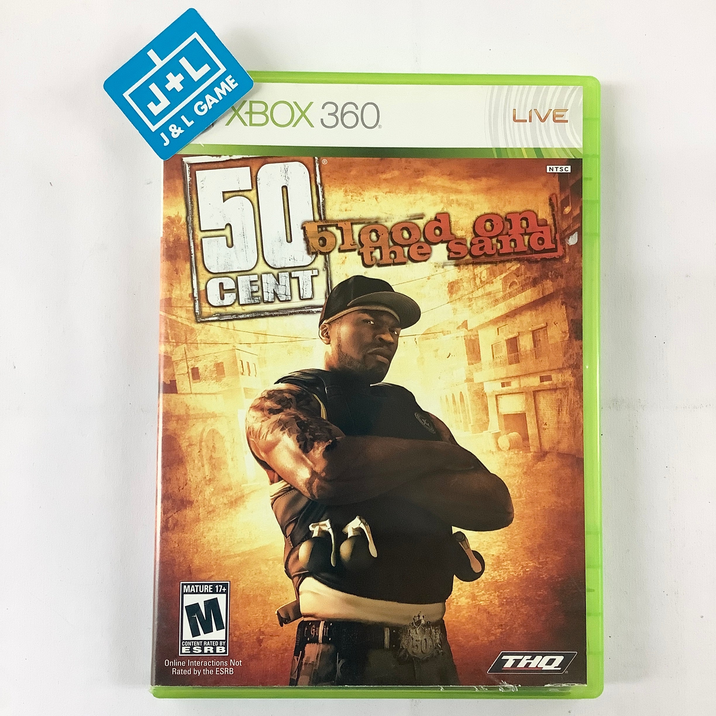 50 Cent: Blood on the Sand - Xbox 360 [Pre-Owned] Video Games THQ   