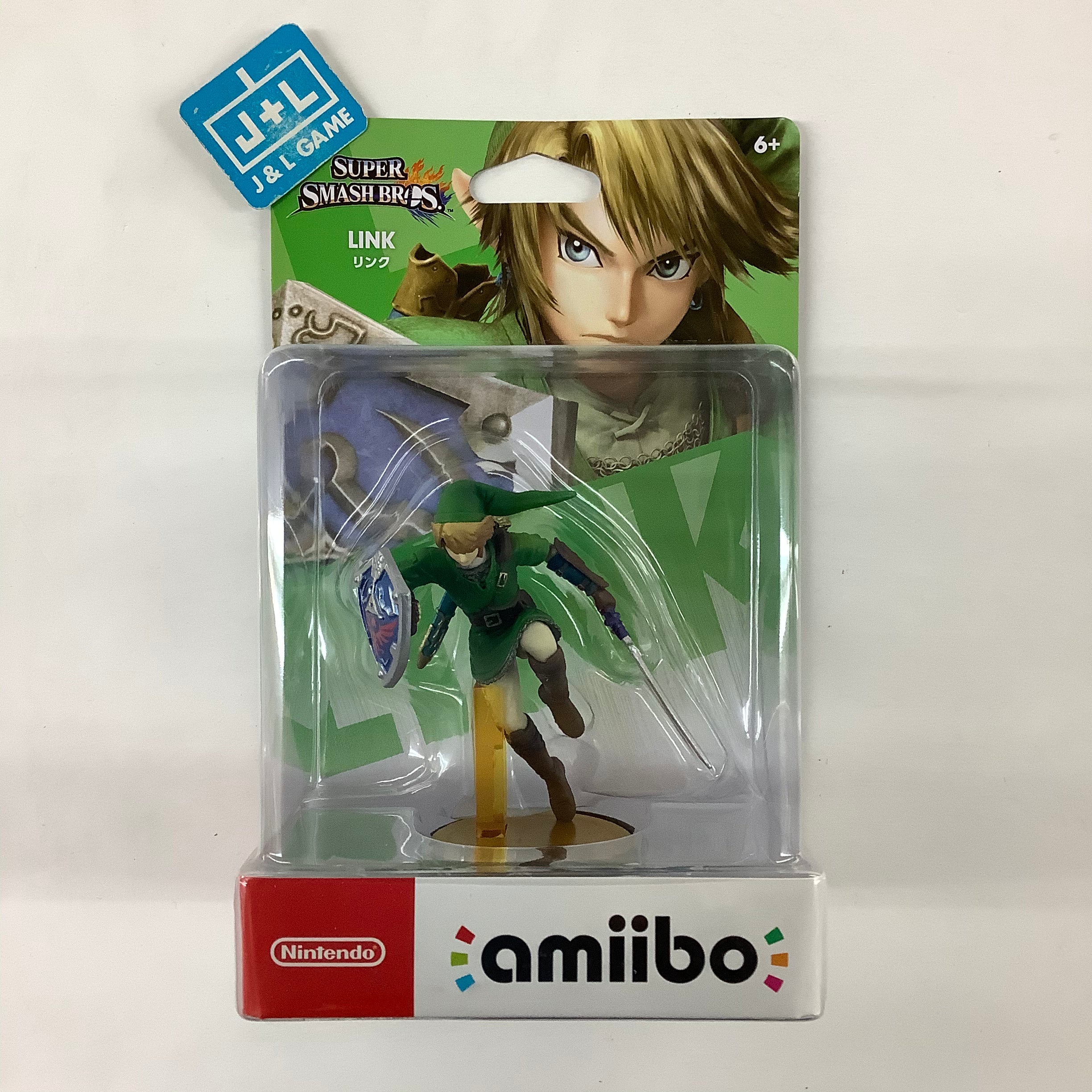 Link (Super Smash Bros. series) - Nintendo WiiU Amiibo (Japanese Import) Amiibo Nintendo   