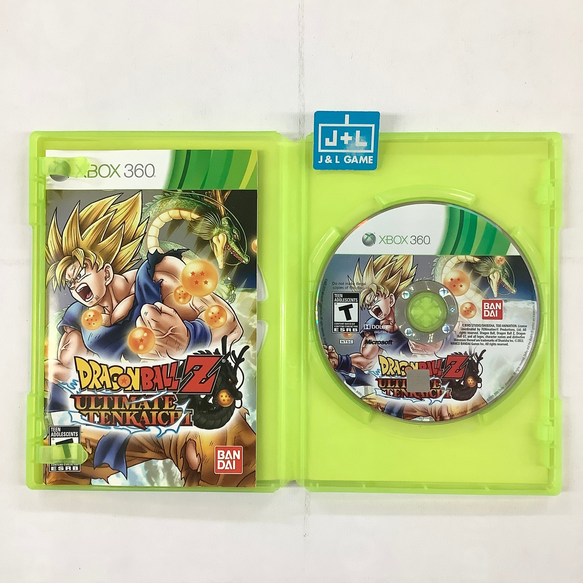 Dragon Ball Z: Ultimate Tenkaichi - Xbox 360 [Pre-Owned] Video Games Namco Bandai Games   