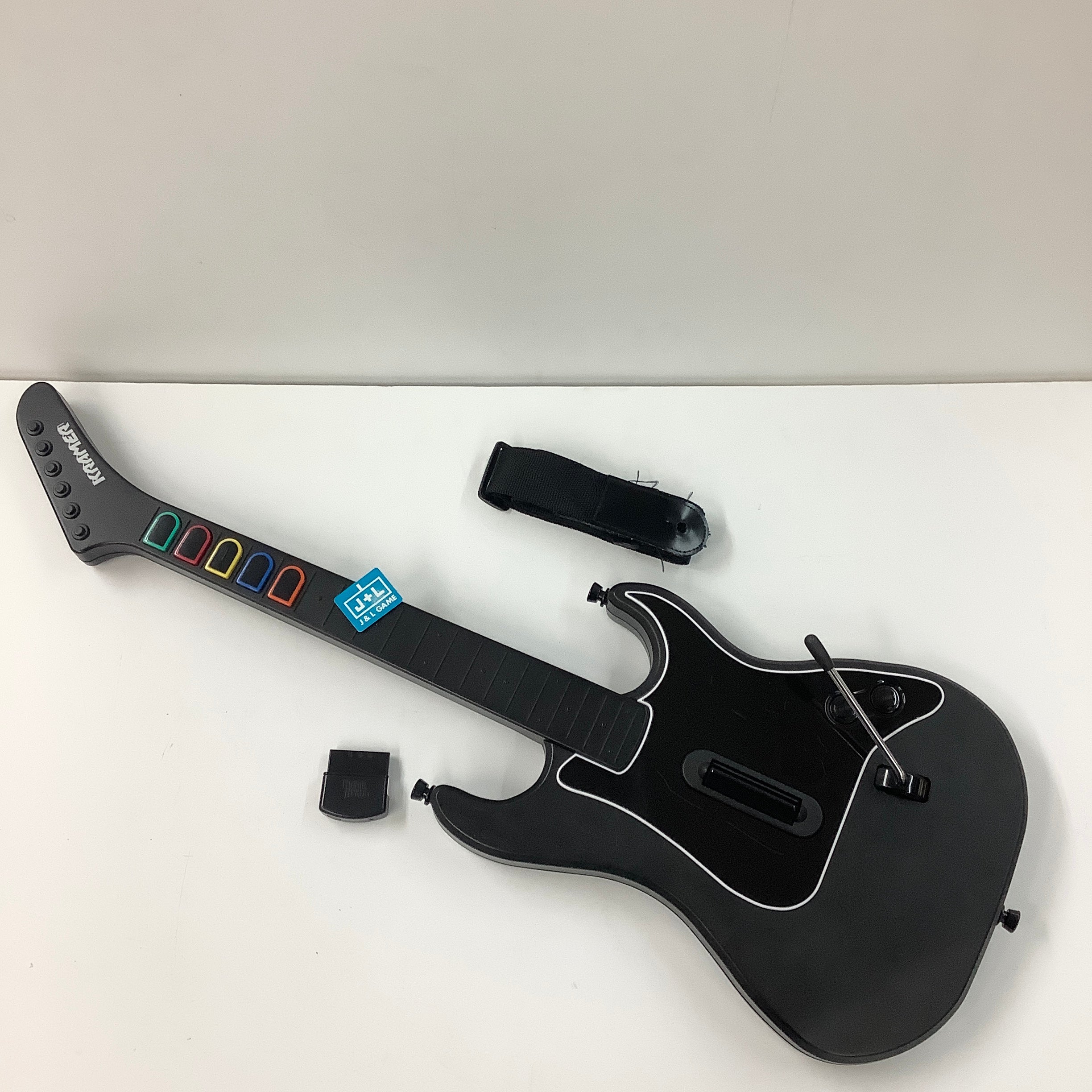 Guitar Hero Wireless Guitar Controller (Kramer Striker) - (PS2) PlayStation 2 [Pre-Owned] Accessories ACTIVISION   